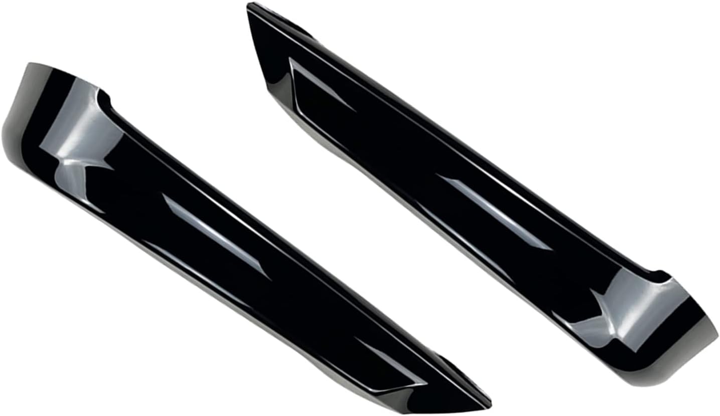 AMAIR Auto Frontlippe Frontspoiler für BMW 3 Ser E90 E91 320i 330i 2005-2008,Frontlippe Spoiler Protector Car Styling Karosserie-Anbauteile,A/Black von AMAIR