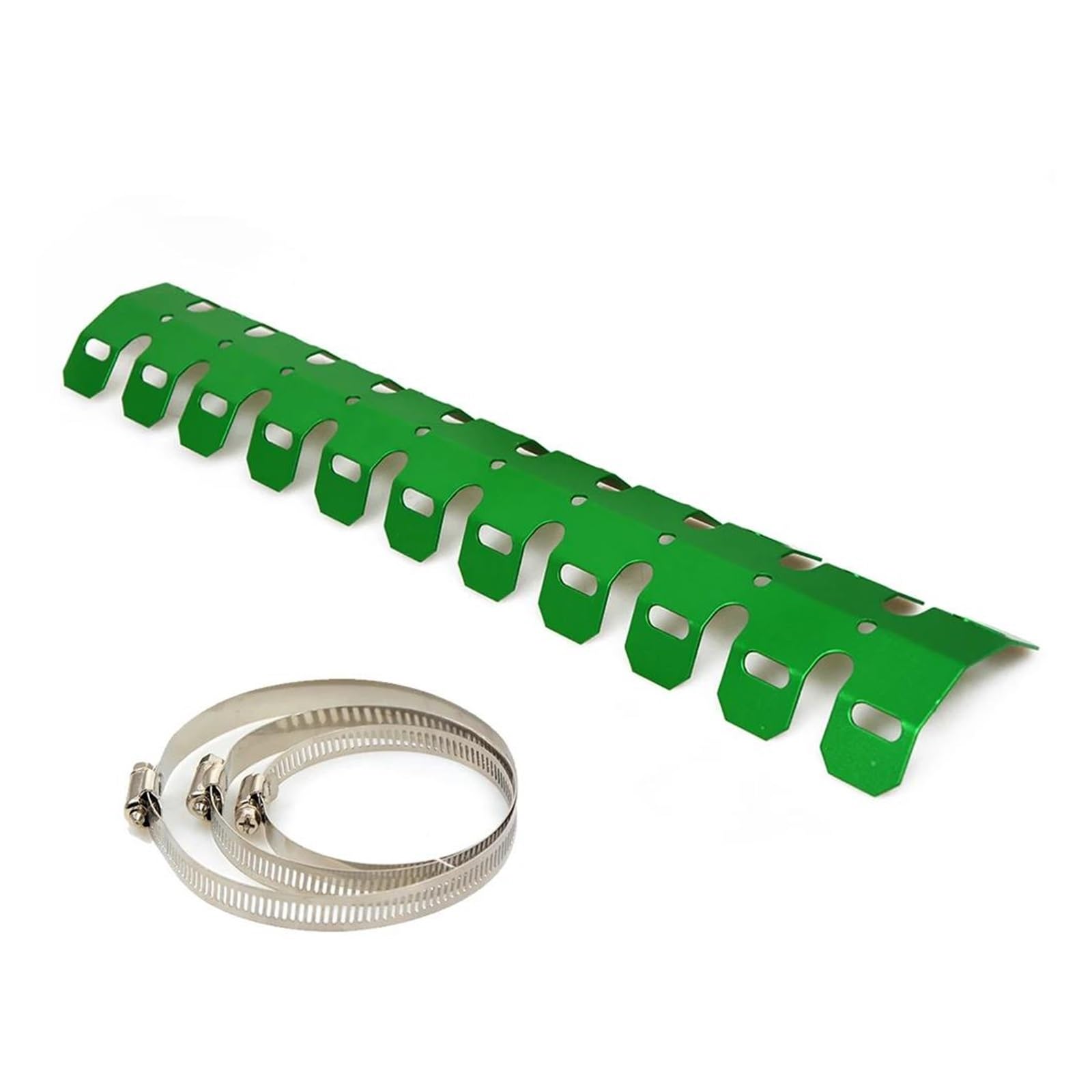 Auspuffrohrschutz Auspuff Hitzeschild Schalldämpfer Schutzabdeckung Für SE EC XC RR 2T 250 300 SX XC EXC XC-W TPI Six Days 125 250 300(Green2) von AMASONY