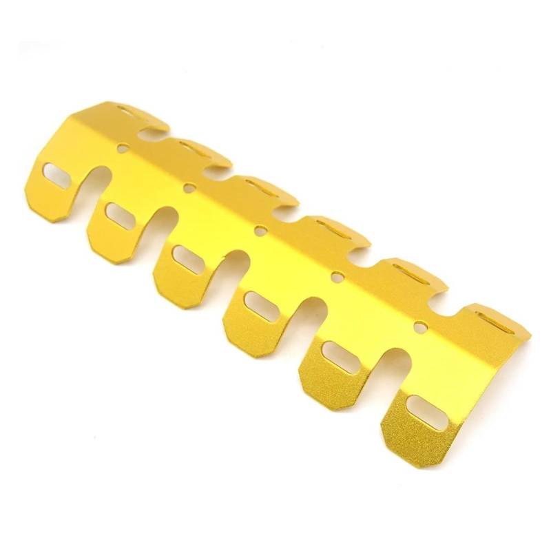 Auspuffrohrschutz Auspuffrohr Beinschutz Hitzeschild Abdeckung Hitzebeständig Für Dirt Bike EC 2T EC 4T FSE FSR KX125(Gold) von AMASONY