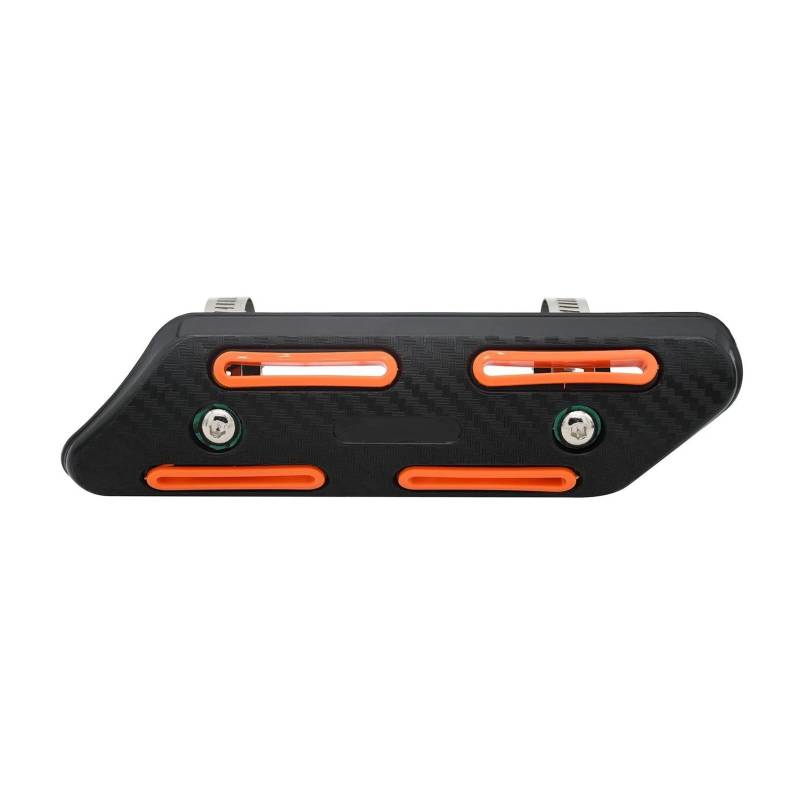 Auspuffrohrschutz Für SXF EXCF SMR 250 350 450 500 FC FE 250 350 450 501 SEF-R 250 300 450 Motorradauspuff Hitzeschildschutz(Orange) von AMASONY