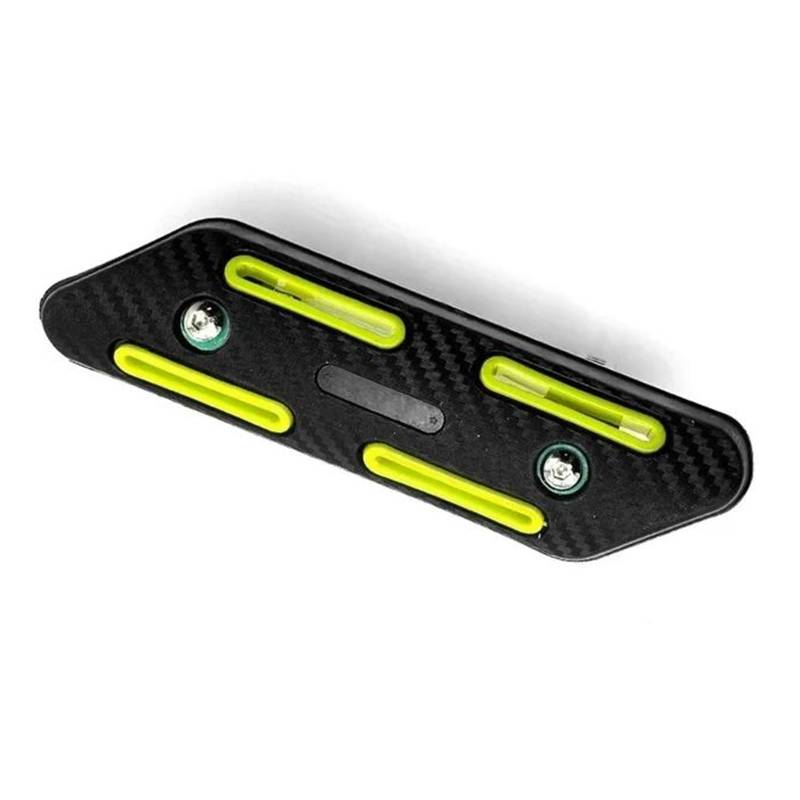 Auspuffrohrschutz Motorrad Auspuff Hitzeschild Schutz Anti-Verbrühungsschutz Abdeckung Auspuff Schalldämpfer Rohr Hitzeschild Schutz(Fluorescent Yellow) von AMASONY