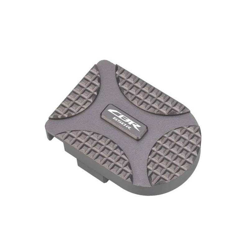 Bremspedalvergrößerung Für hon&da CBR650R CB650R CBR650R CB650R CBR500R CBR500R Motorrad Bremspedal Erweitern rutschfeste Hinten Pedal Pad(Grey 3) von AMASONY