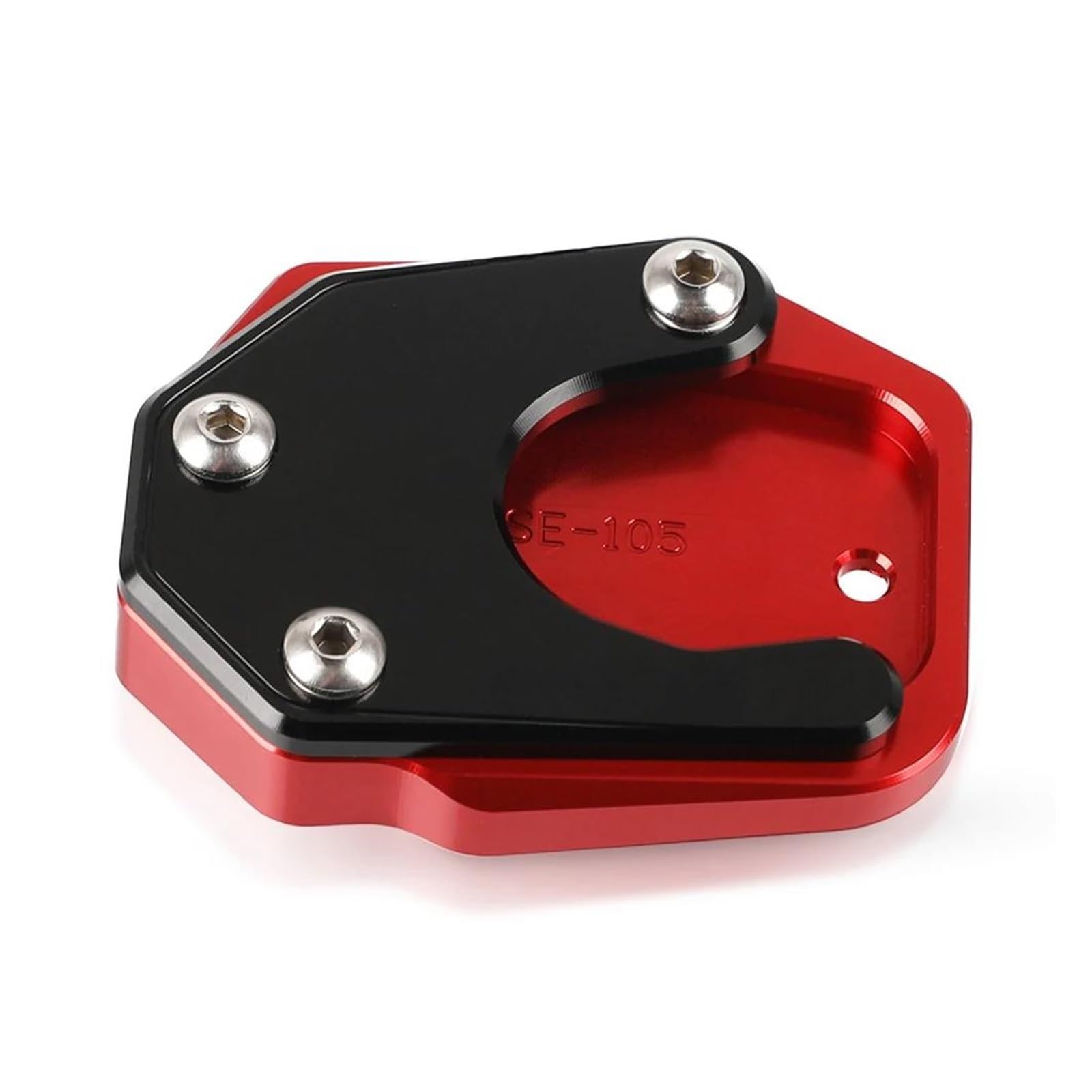 Halterungsfußpolster FÜR HO&NDA CBR500R CBR500 R CBR 500R 2013-2024 Motorrad Ständer Unterstützung Pad Unterstützung Shell Seite Stehen Pad Platte(Red4) von AMASONY