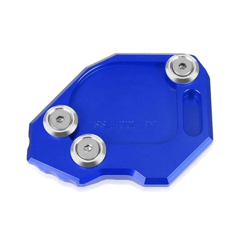 Halterungsfußpolster Für B&MW F800GS F800 GS F 800 GS 2008-2013 2014 2015 Motorrad Seitenständer Vergrößern Platte Ständerverlängerung(Blue) von AMASONY