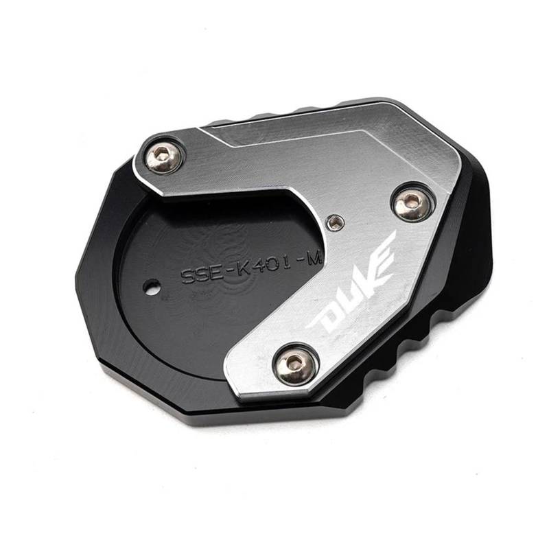 Halterungsfußpolster Für Duke 690 125 200 250 390 Duke 390 Duke 690 Motorrad CNC Kickstand Seitenständer Vergrößern Pad Verlängerungsplatte(Titanium) von AMASONY