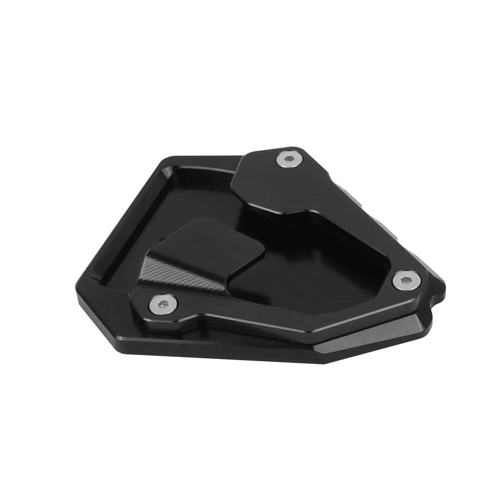 Halterungsfußpolster Für HON&DA NT1100 NT 1100 2021-2024 Motorrad Kickstand Fuß Seite Stehen Vergrößern Verlängerung Pad Unterstützung Platte(Black) von AMASONY