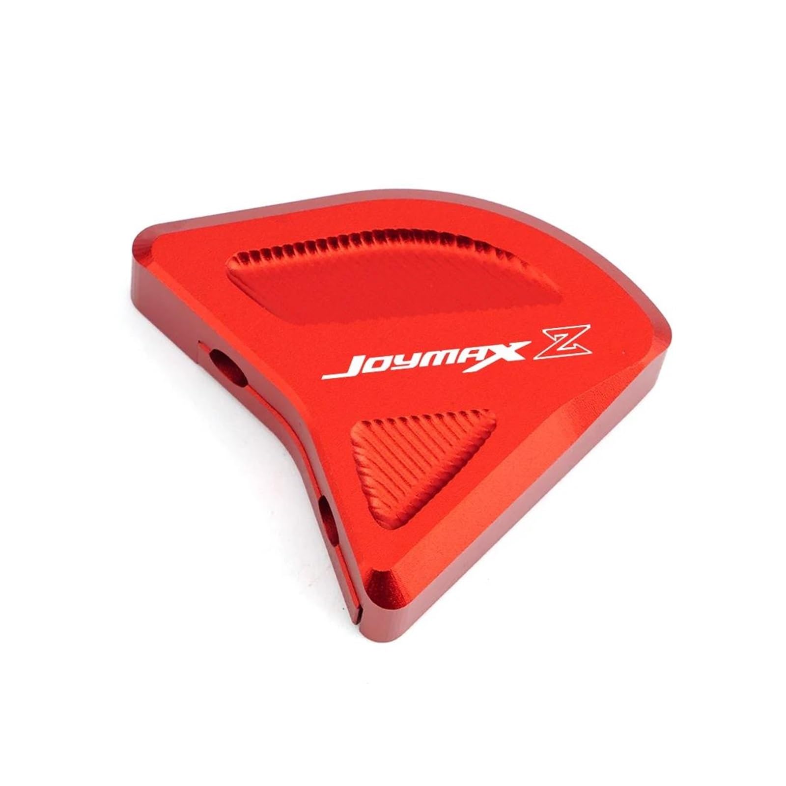 Halterungsfußpolster Motorrad CNC Aluminium Ständer Verlängerung Fuß Seite Stehen Pad Platte Enlarger Für SYM Joymax Z300 JOYMAXZ 300(Red) von AMASONY