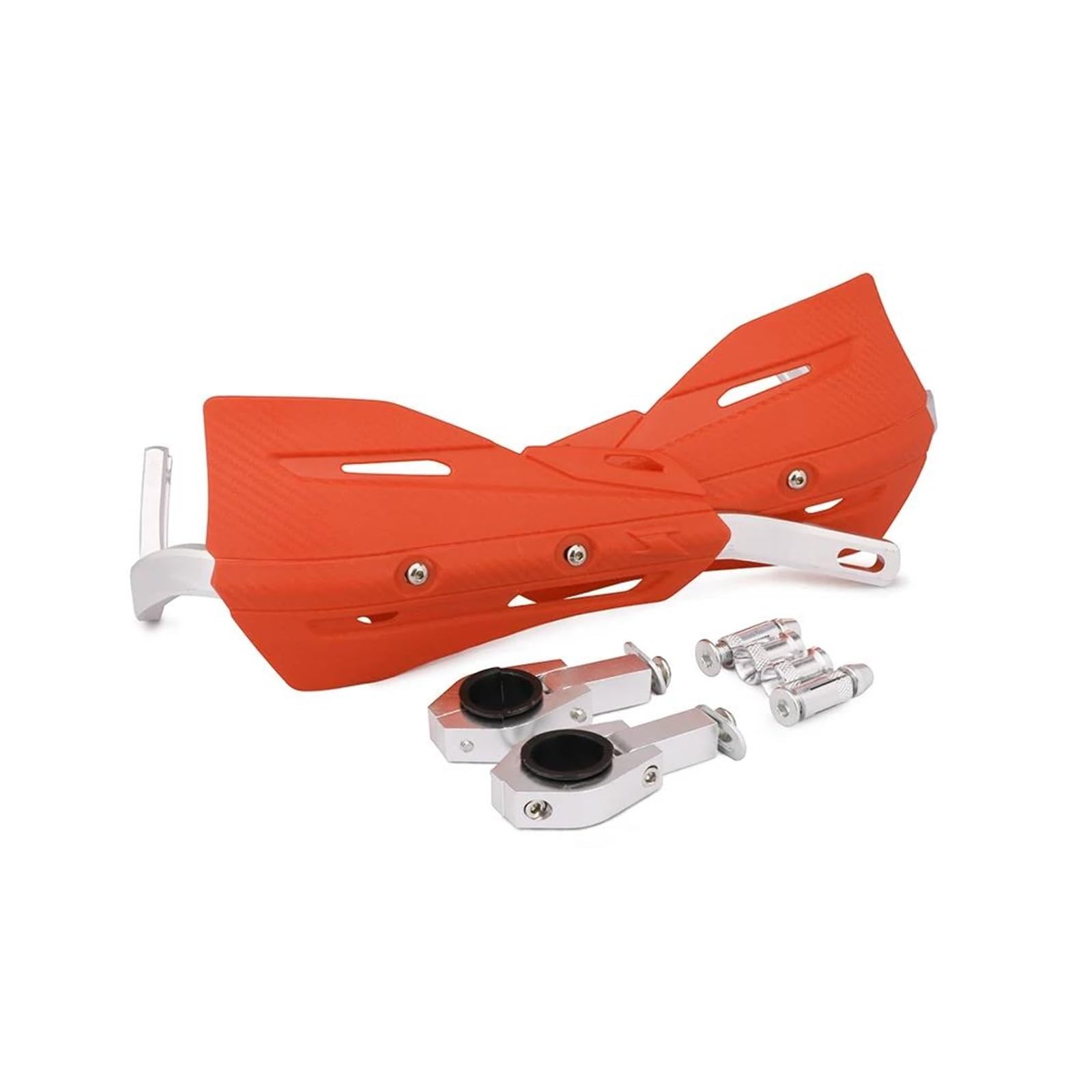 Handschutz Windschutzscheibe 22MM 28MM Hand Lenker Griff Bar Guards Handschutz Für YAM&AHA YZ YZF WR WRF TTR 125 250 400 450 426 YZ250F WR450F(Orange) von AMASONY