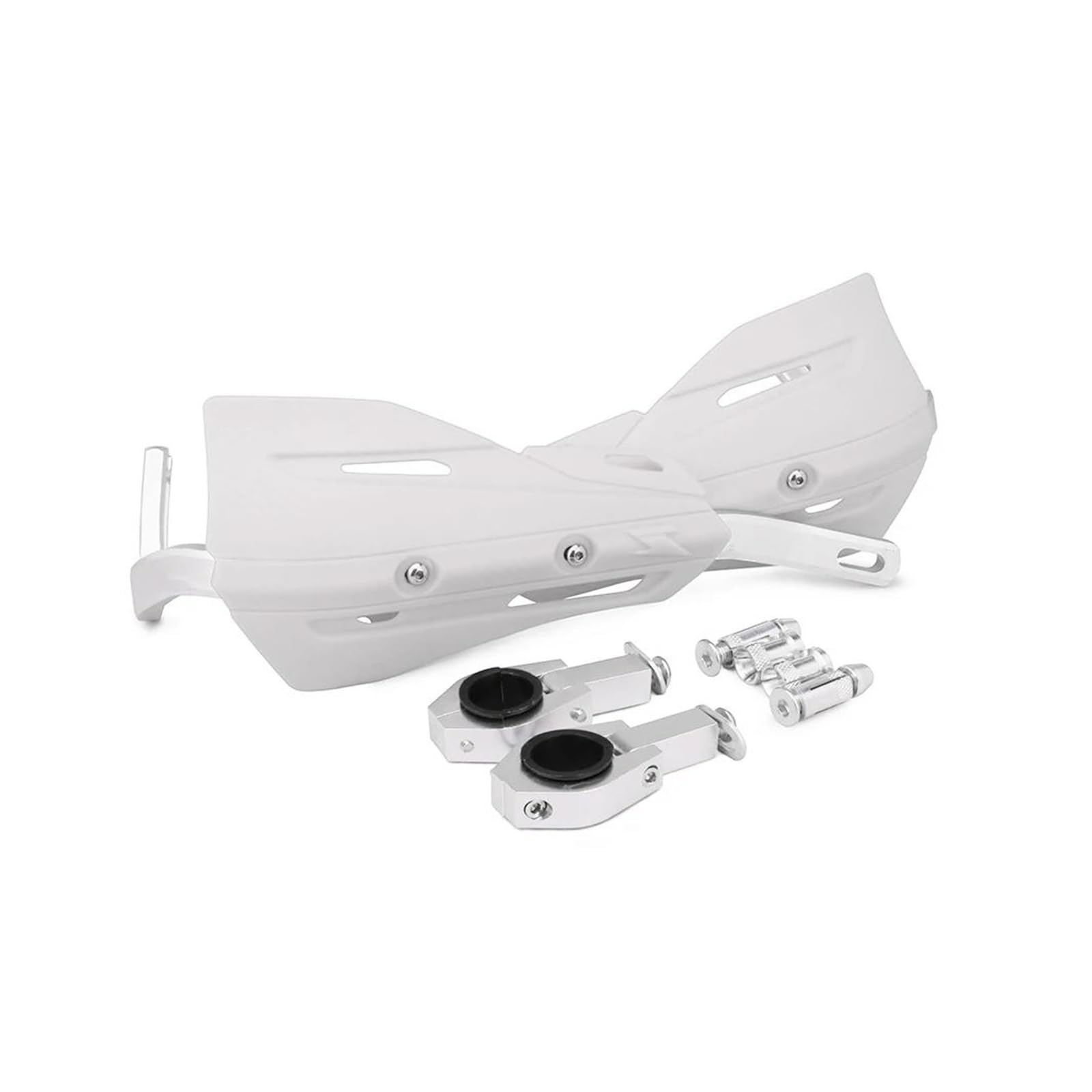 Handschutz Windschutzscheibe 22MM 28MM Hand Lenker Griff Bar Guards Handschutz Für YAM&AHA YZ YZF WR WRF TTR 125 250 400 450 426 YZ250F WR450F(White) von AMASONY