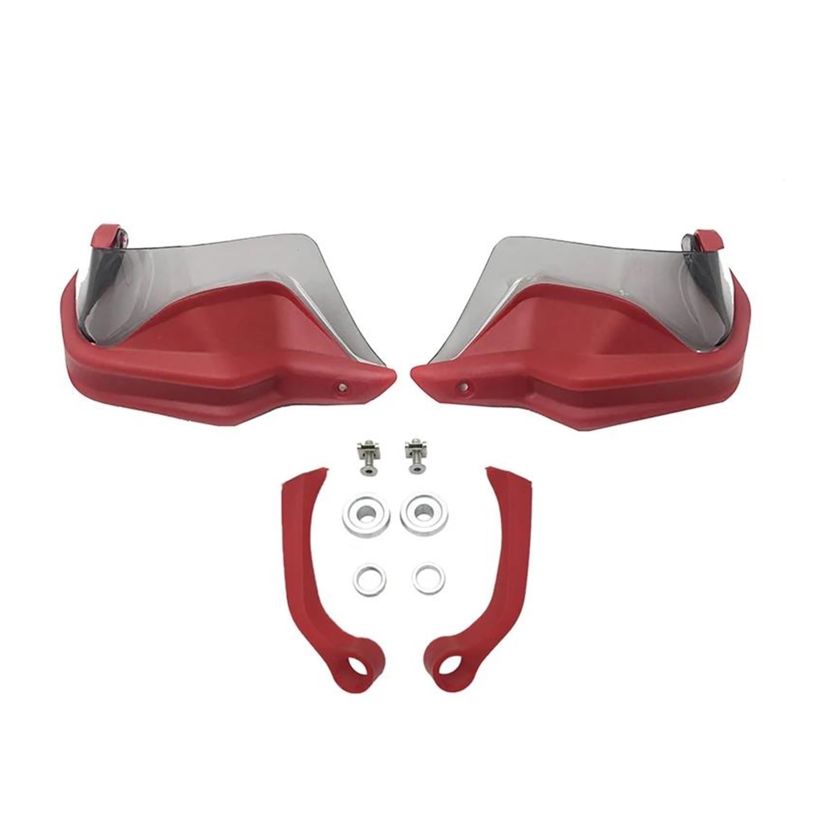 Handschutz Windschutzscheibe Für B&MW R 1200 GS ADV R1200GS LC R1250GS ADV F 800 GS Abenteuer S1000XR Handschutz Hand Schild Schutz Windschutzscheibe(Red Set2) von AMASONY