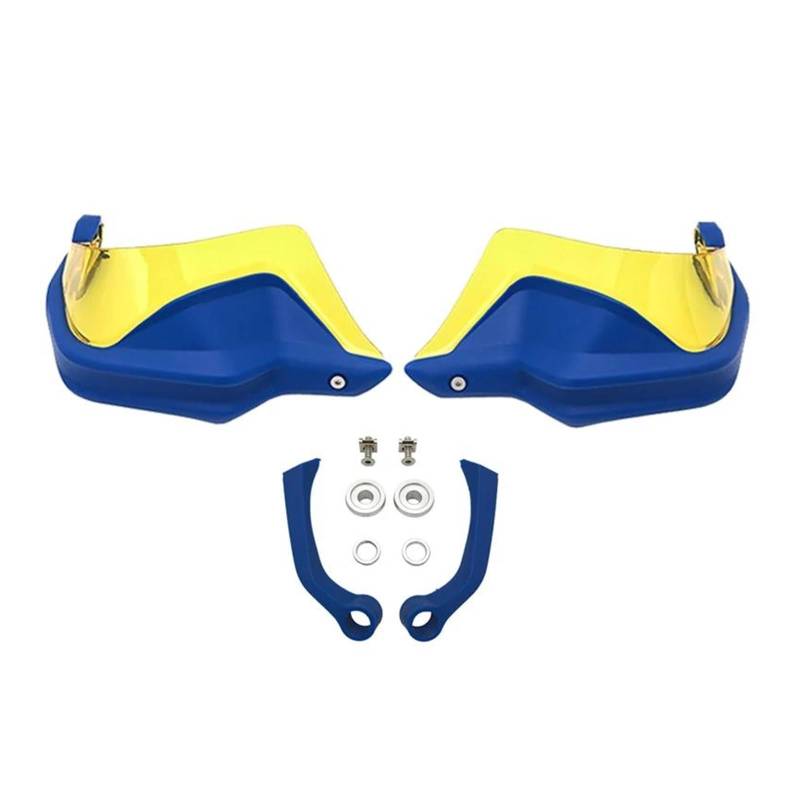 Handschutz Windschutzscheibe Für B&MW R1250GS R1200GS LC ADV F750GS F850GS F800GS ADV 2022 Handprotektoren Schild Guards Windschutzscheibe Hand Wind Schutz(Blue Set4) von AMASONY