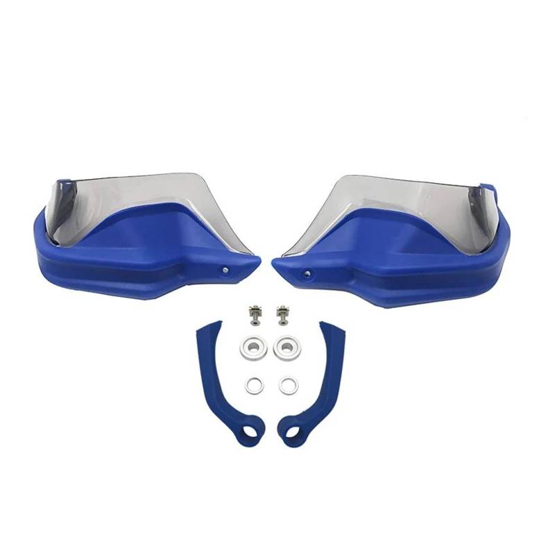 Handschutz Windschutzscheibe Für BM&W F850GS F750GS F850GS Abenteuer 2018-2023 Motorrad Handprotektoren Schild Guards Windschutzscheibe Hand Wind Schutz(Blue Set4) von AMASONY