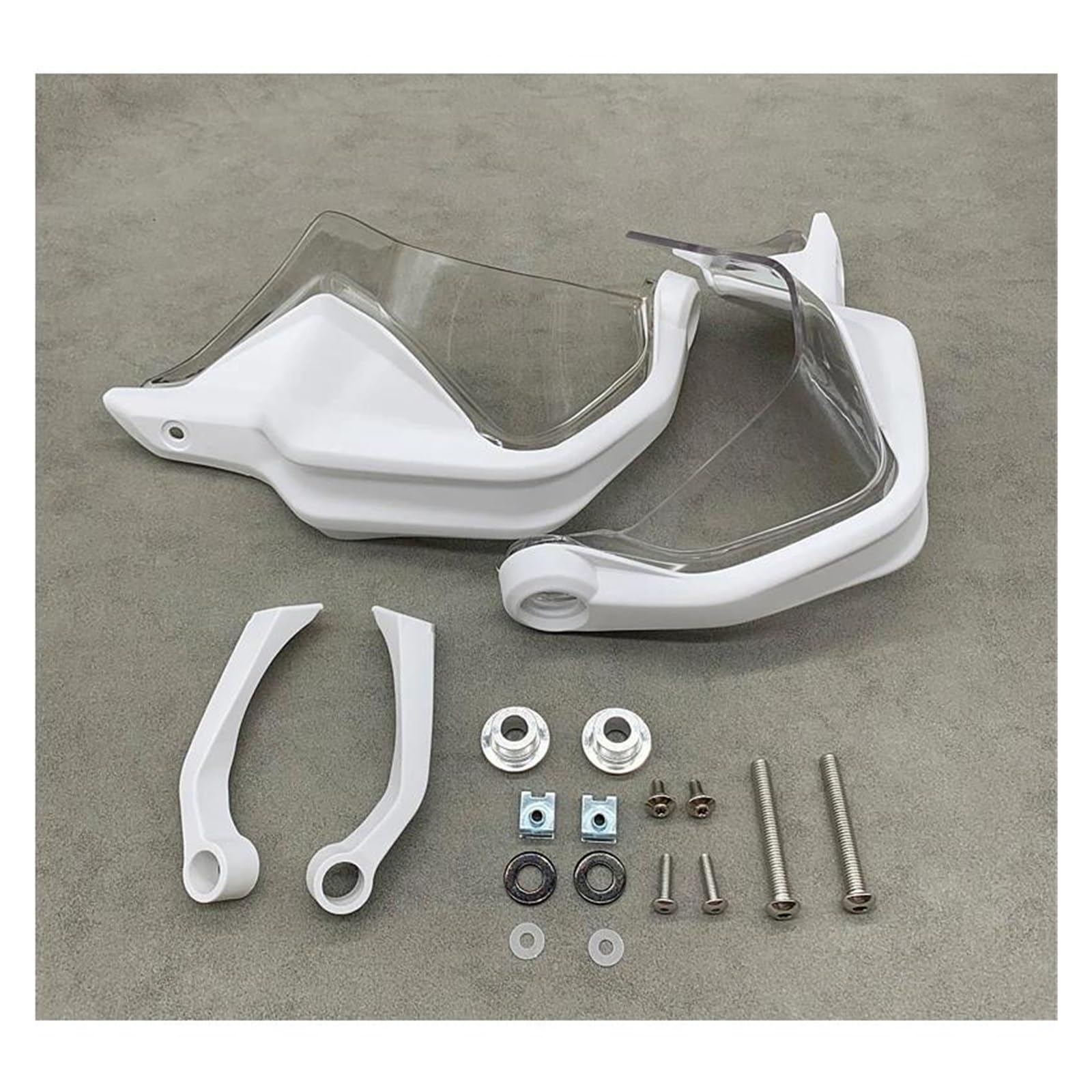 Handschutz Windschutzscheibe Für BM&W R1250GS R 1250 GS Abenteuer ADV 2018-2020 2021 Motorrad Handschutz Hand Schild Schutz R1250GSA 18 19(White Set2) von AMASONY