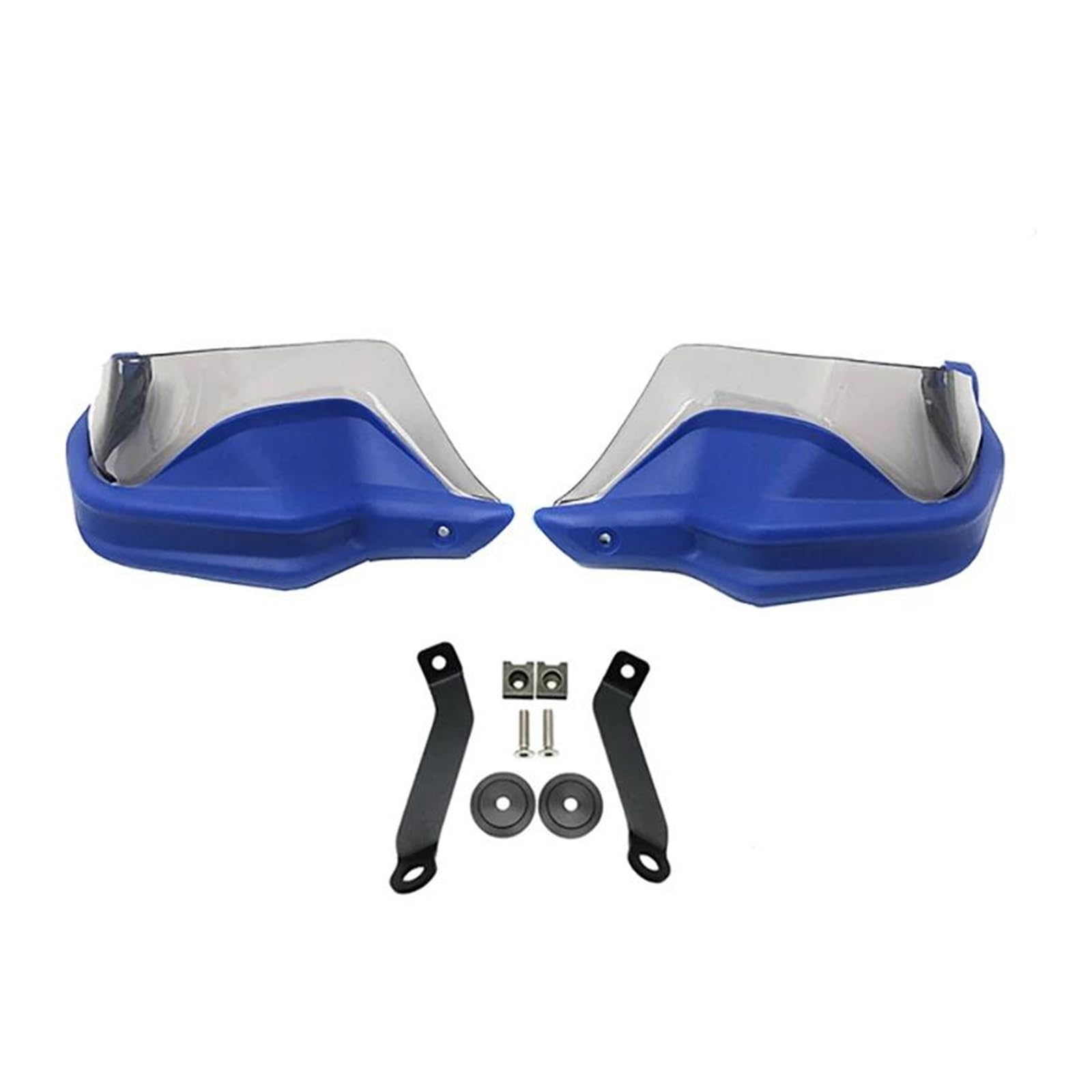 Handschutz Windschutzscheibe Für HON&DA CB500X CB500F CB650F CB 500 X F 2024 Motorrad Handprotektoren Schild Guards Windschutzscheibe Hand Wind Schutz(Blue Set4) von AMASONY