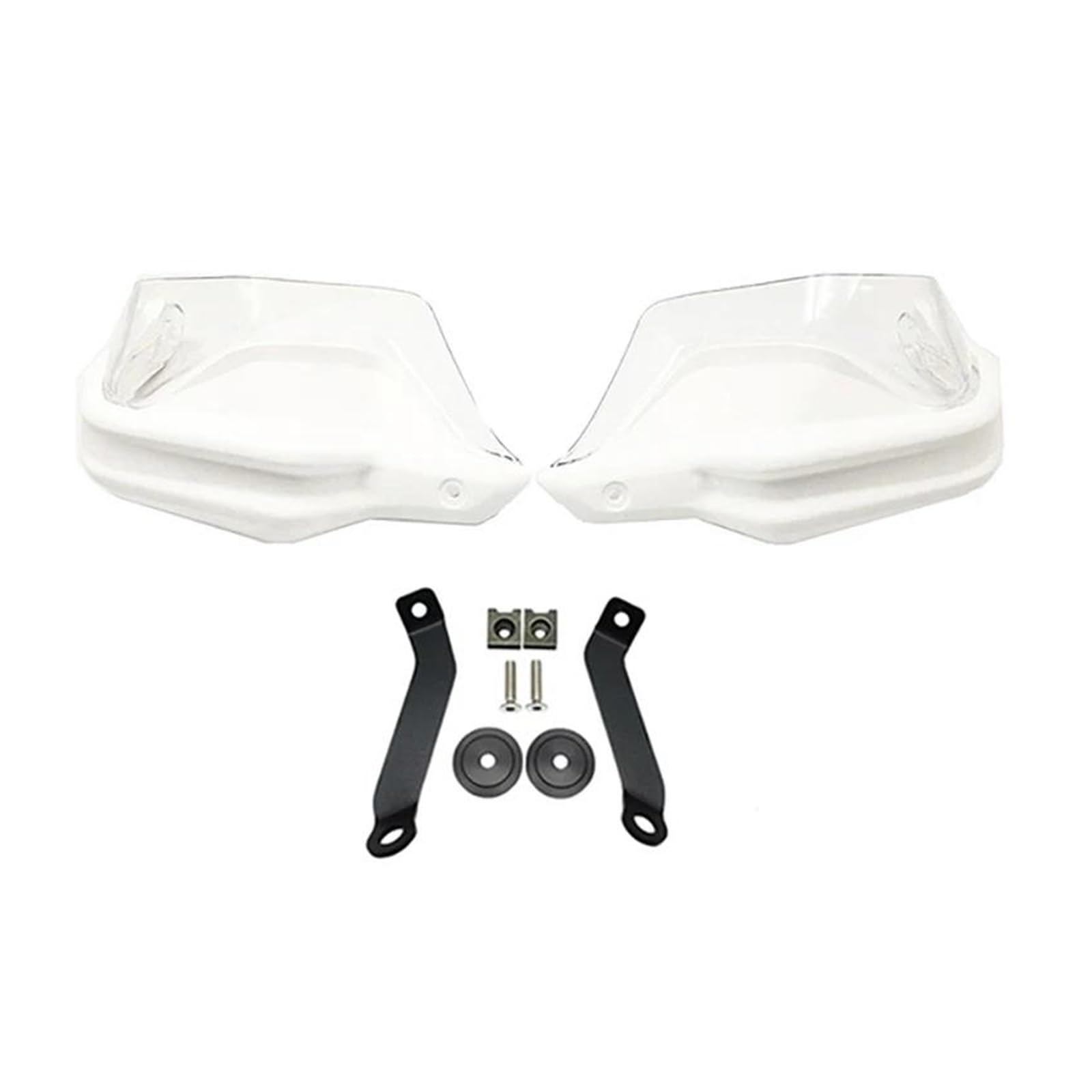 Handschutz Windschutzscheibe Für HON&DA NC750X DCT NC750S NC700X NC 750X2024 Motorrad Handprotektoren Schild Guards Windschutzscheibe Hand Wind Schutz(White Set2) von AMASONY