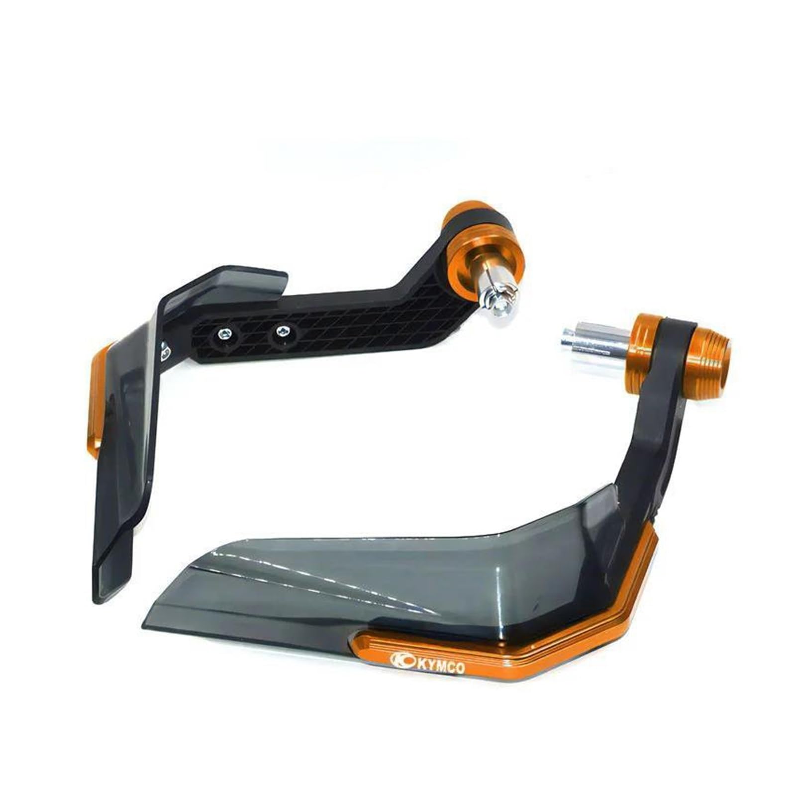 Handschutz Windschutzscheibe Für KYMCO Innenstadt 125 200 250 300/ich 350i K-xct 300 Xciting 250 300 400/ich Handschutz Schild Schutzfolie Windschutzscheibe(Orange) von AMASONY