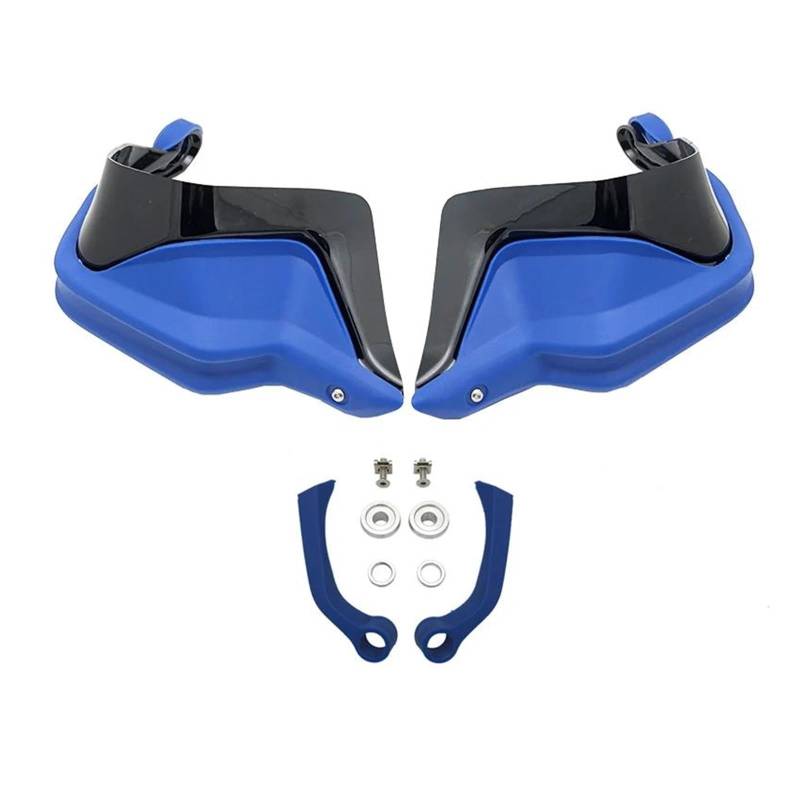 Handschutz Windschutzscheibe Motorrad Handprotektoren Schild Guards Hand Wind Für BM&W R1200GS LC F800GS GSA F850GS F900R XR S1000XR R1250GS(Blue Set) von AMASONY