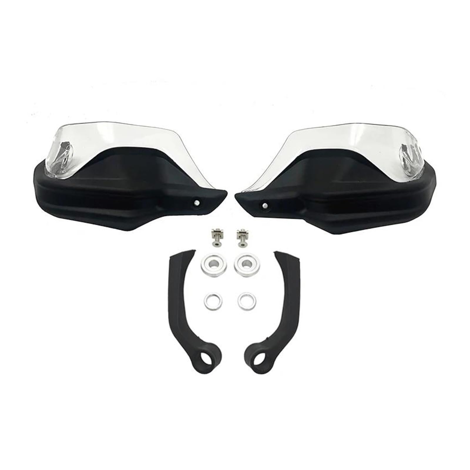 Handschutz Windschutzscheibe Motorrad Handprotektoren Schild Guards Windschutzscheibe Hand Wind Schutz Für BM&W F900R F900XR F 900 XR F900 R 2019-2023(Black Set) von AMASONY