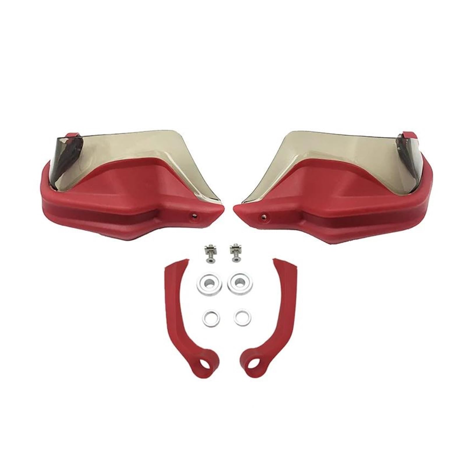 Handschutz Windschutzscheibe Motorrad Handprotektoren Schild Guards Windschutzscheibe Hand Wind Schutz Für BM&W F900R F900XR F 900 XR F900 R 2019-2023(Red Set 3) von AMASONY