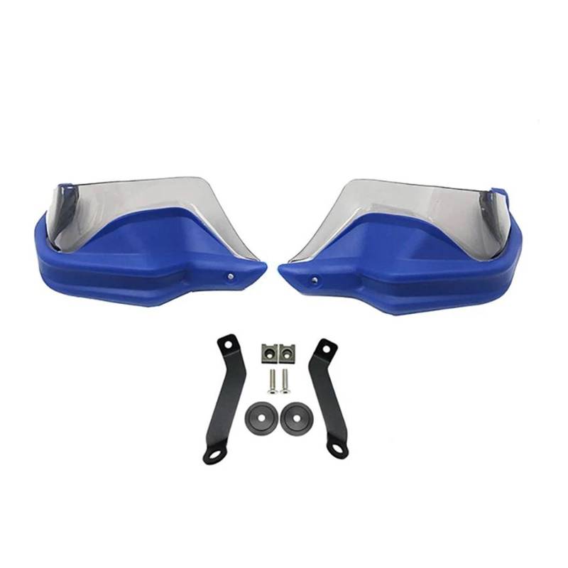 Handschutz Windschutzscheibe Motorrad Handprotektoren Schild Guards Windschutzscheibe Hand Wind Schutz Für HON&DA ADV160 ADV150 ADV 150 160 2022-2024(Blue Set4) von AMASONY