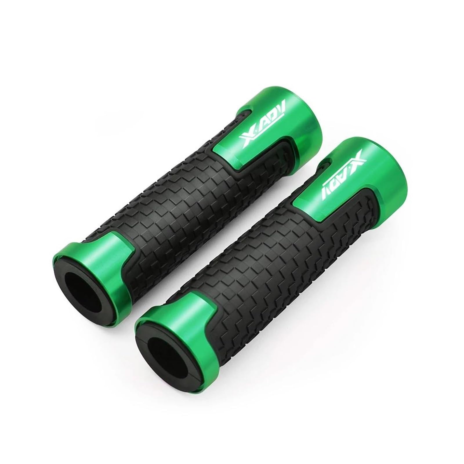 Lenkerschutz Für H&ONDA XADV 750 X-ADV750 XADV750 X-ADV X ADV 2024 Lenkergriffe CNC Aluminium Gummi Griff Thruster Griffe(Green) von AMASONY