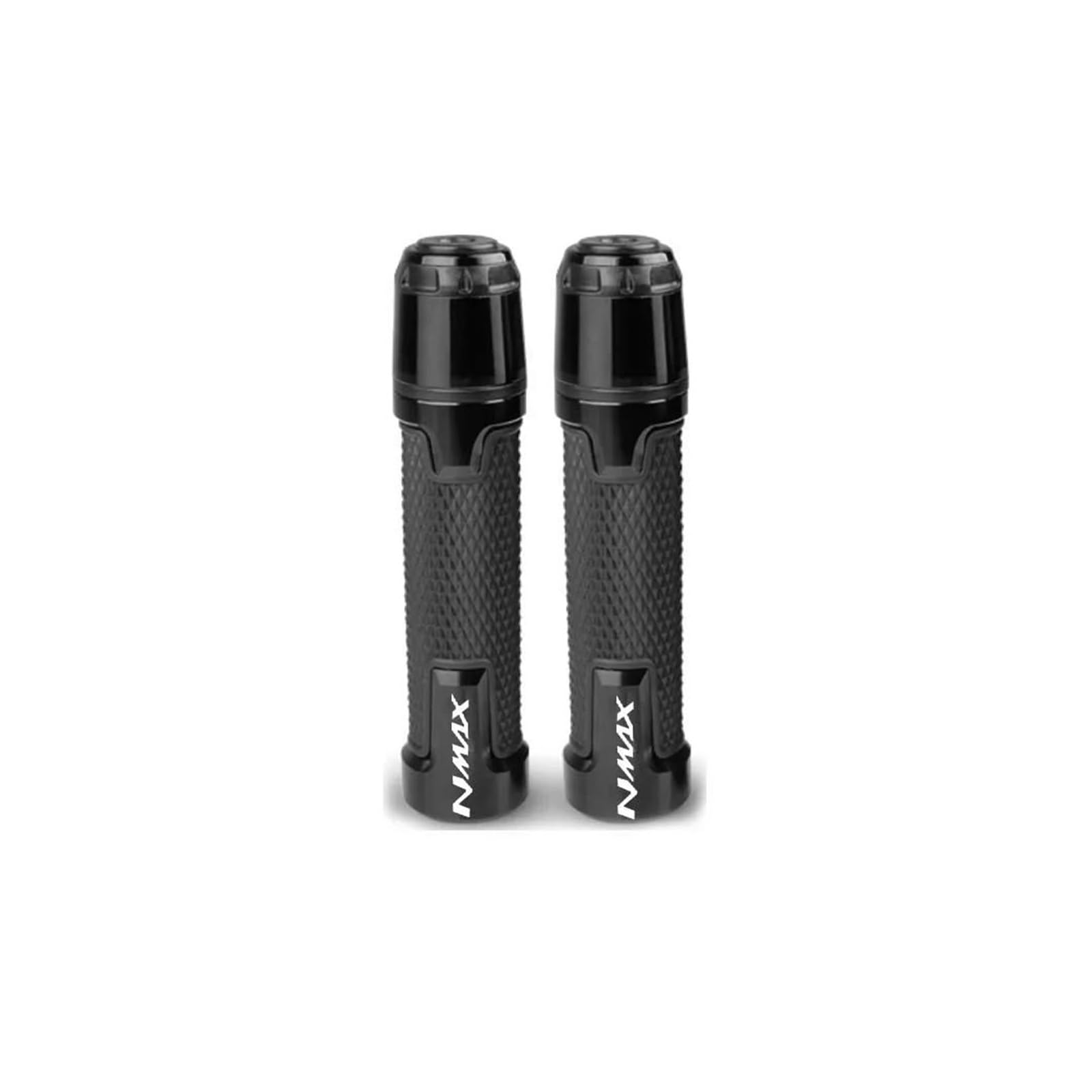 Lenkerschutz Für YAM&AHA NMAX155 N MAX NMAX 155 N-MAX 125 Alle Jahr Motorrad 7/8 "22MM Anti-Slip Lenker Griffe Enden(Black) von AMASONY