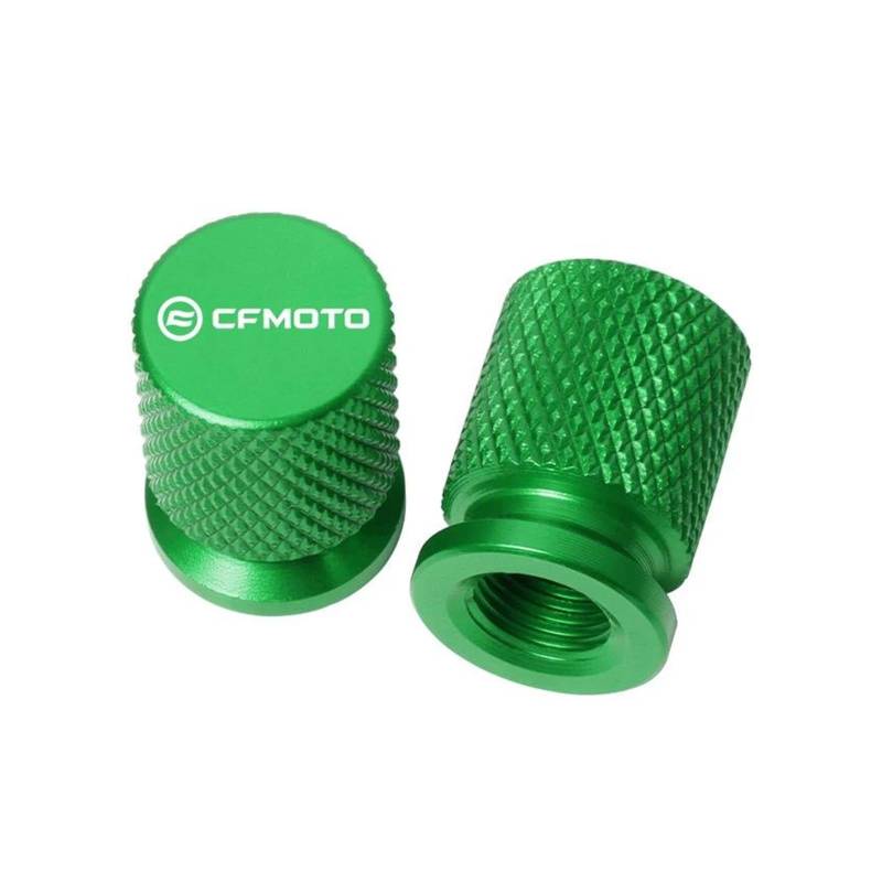 Reifenventilkappen Für CFMOTO 650NK 650 NK 150NK 150 NK 250SR/400/250/MT/TR CNC Aluminium Rad Reifen Ventil Kappen Luftdichte Abdeckungen(Green) von AMASONY