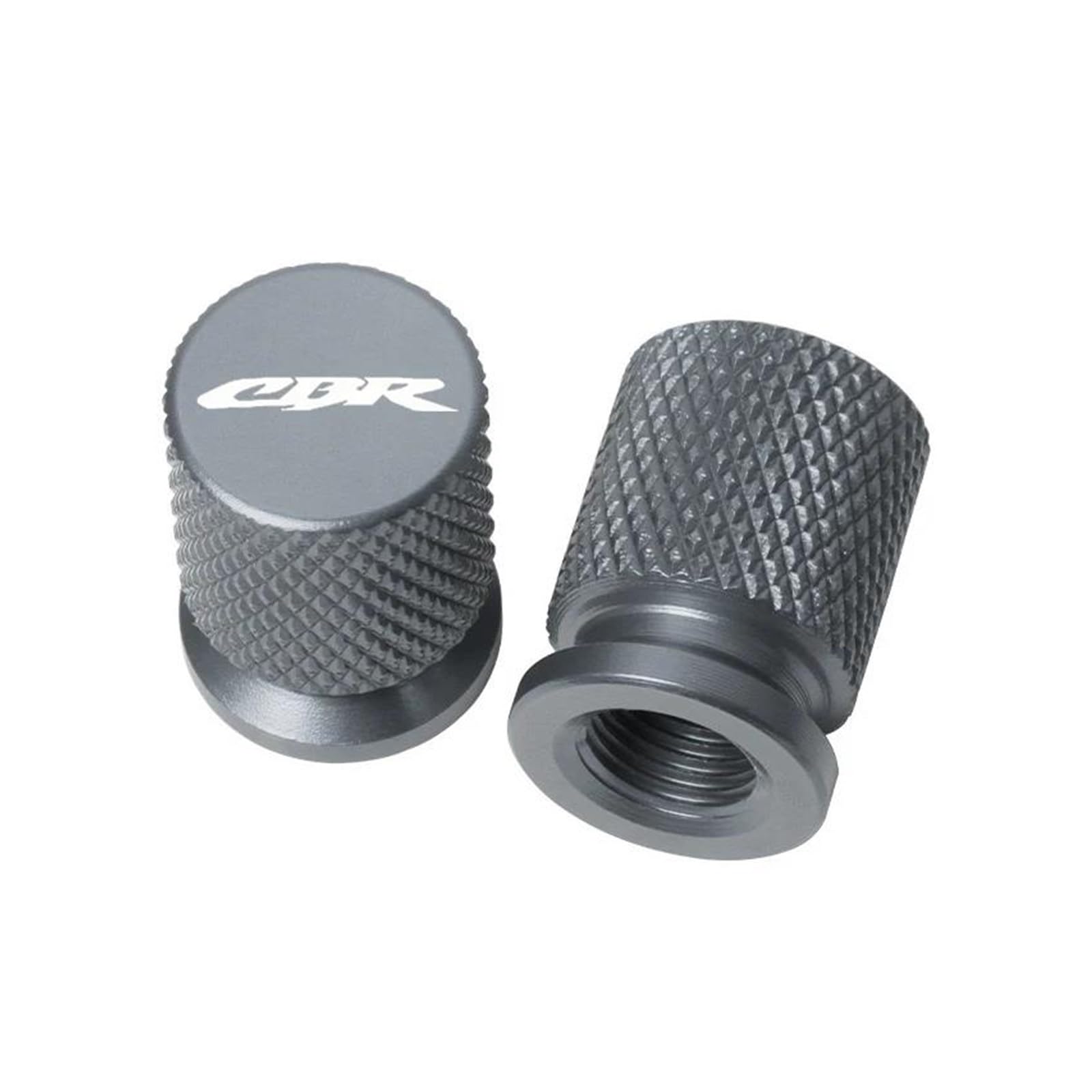 Reifenventilkappen Für HON&DA CBR 600 900 1000 RR 250R 300R 954RR CBR600RR CBR1000RR Motorrad Reifen Ventil Air Port Stem Abdeckung Caps(Titanium) von AMASONY