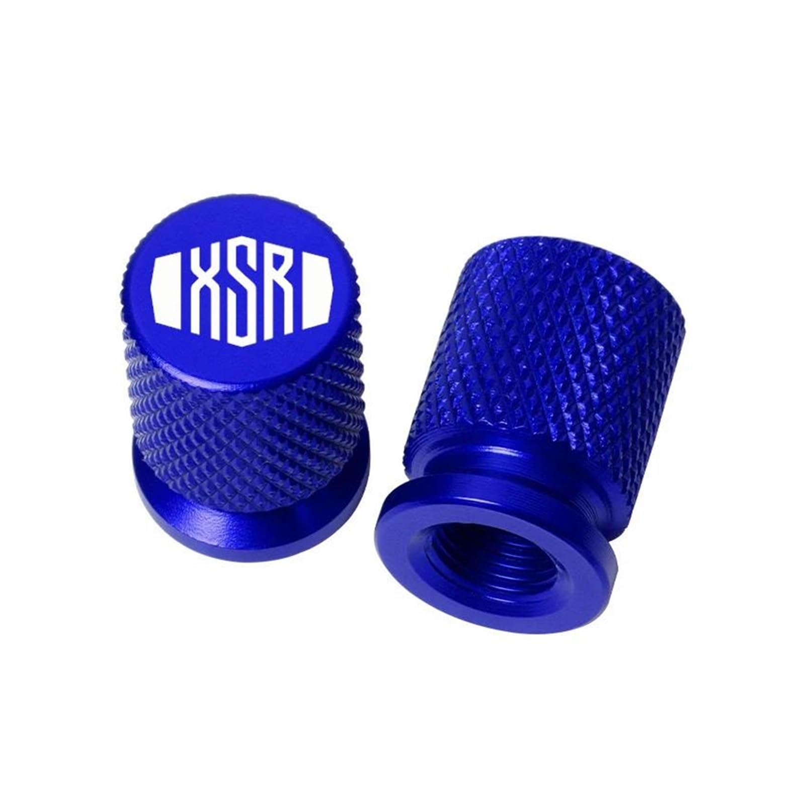 Reifenventilkappen Für YAMA&HA XSR700 XSR 700 XSR900 XSR 900 XSR125 155 Motorrad Aluminium Reifen Ventil Air Port Stem Abdeckung Caps(Blue) von AMASONY