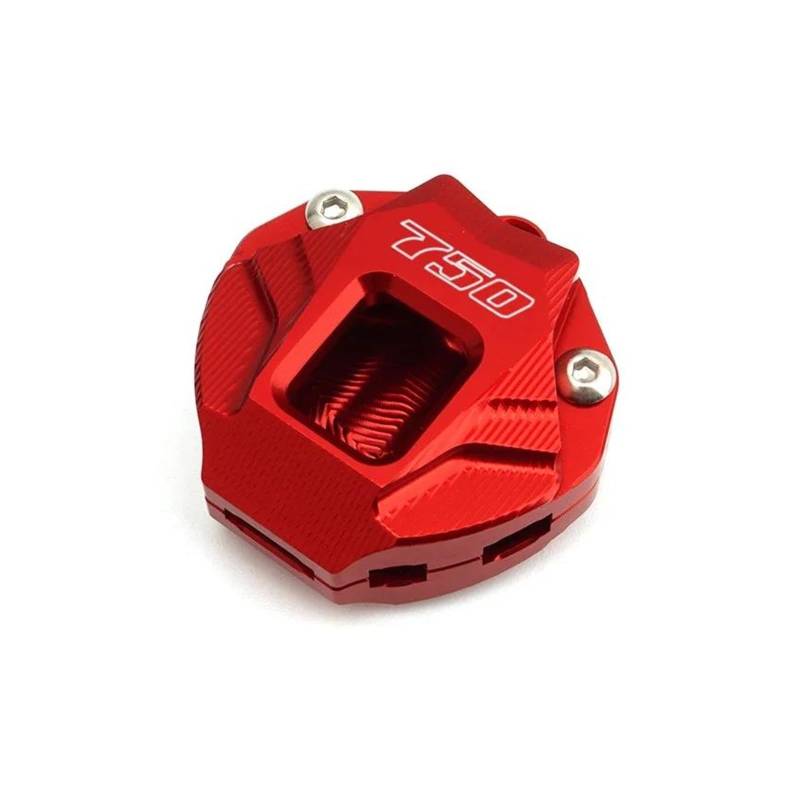 SchlüSselschutzhüLle Für Suzuki GSX-S750 GSXS750 GSXS 750 GSX-S 750 Motorrad Schlüssel Abdeckung Fall Shell Schlüsselring Schlüssel Fall Shell Schutzhülle(Red) von AMASONY