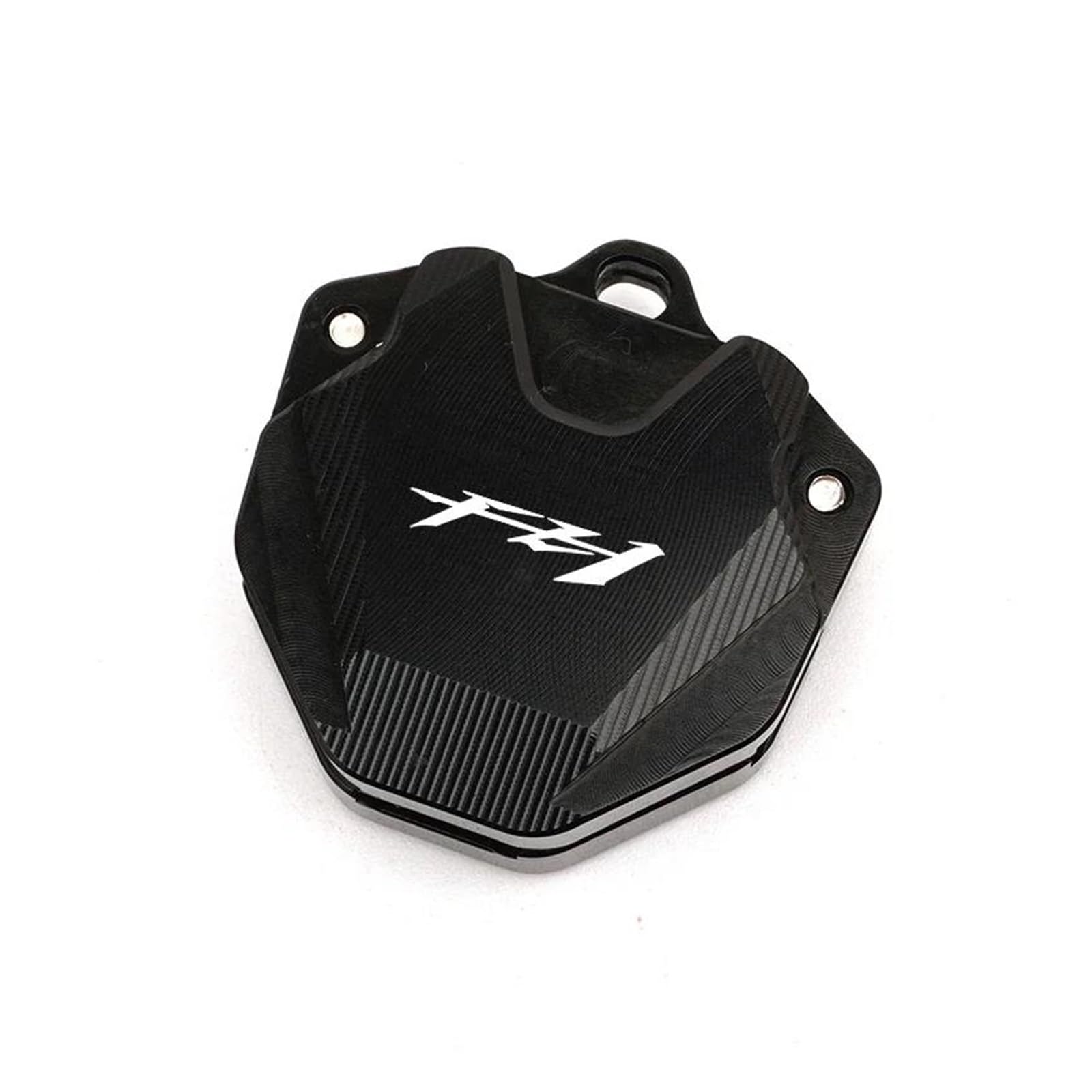 SchlüSselschutzhüLle Für YAM&AHA FAZER FZ1 FZ F Z1 Motorradzubehör CNC-Schlüsselabdeckung Hülle Schlüsselanhänger Schlüsseletui Schutzhülle(Black) von AMASONY