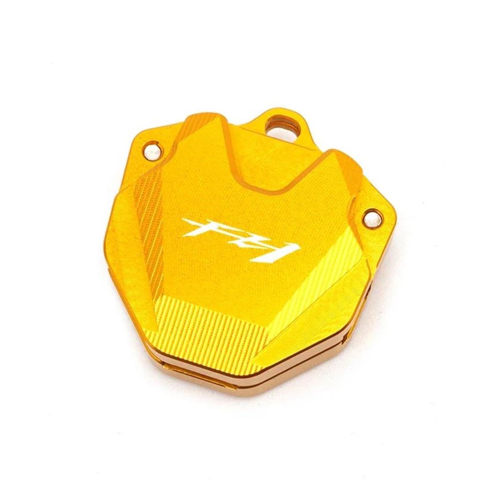 SchlüSselschutzhüLle Für YAM&AHA FAZER FZ1 FZ F Z1 Motorradzubehör CNC-Schlüsselabdeckung Hülle Schlüsselanhänger Schlüsseletui Schutzhülle(Gold) von AMASONY