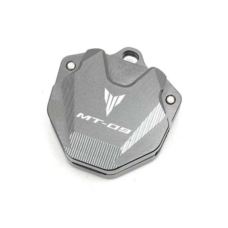 SchlüSselschutzhüLle Für YAM&AHA MT09 SP-09 MT-09 MT 09 Motorrad Schlüsseletui Abdeckung Shell Cap Schutz Schlüsselring Schlüsselanhänger Schlüsselanhänger(Titanium) von AMASONY