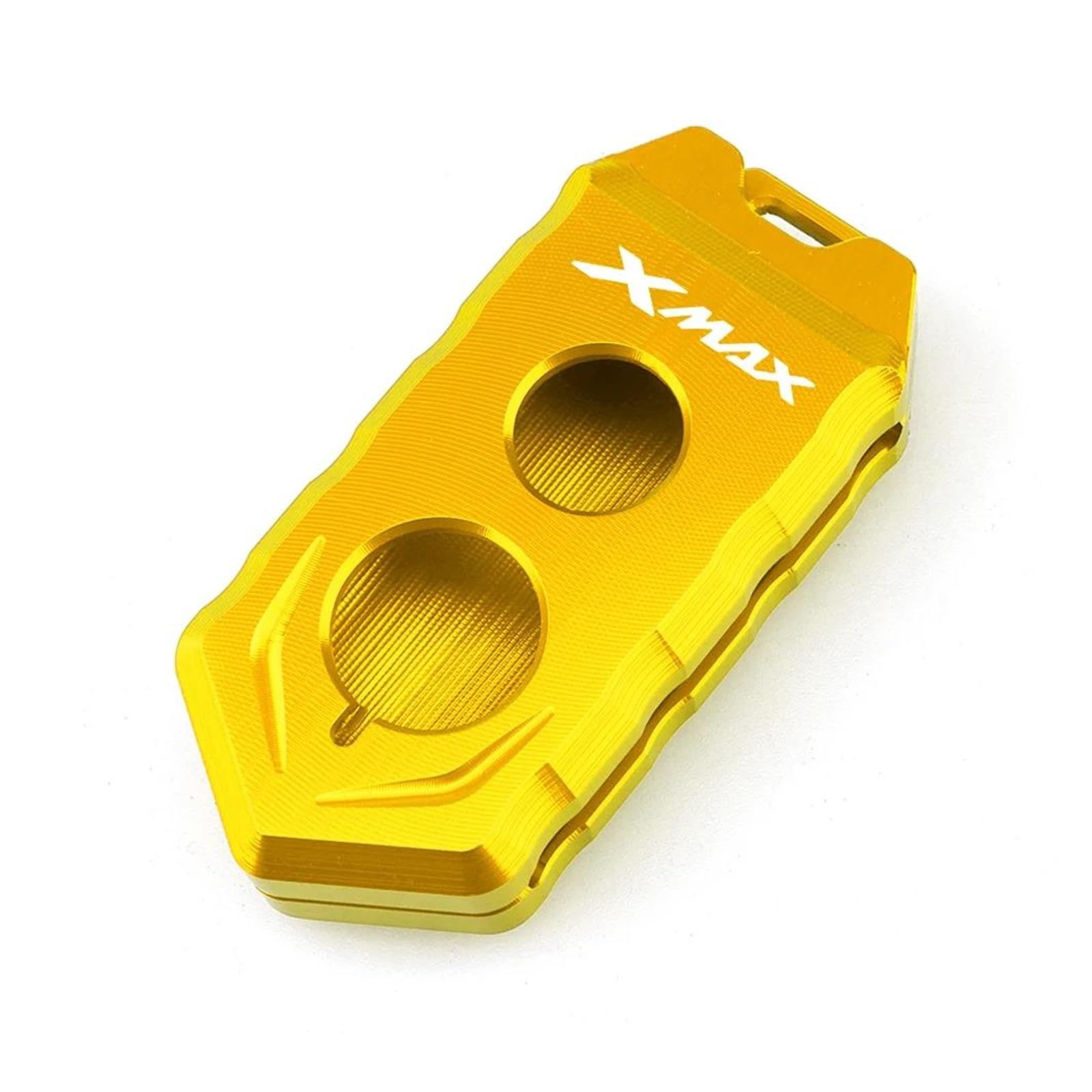 SchlüSselschutzhüLle Für YAM&AHA Xmax 300 125 250 400 2017-2020 Motorrad Schlüssel Abdeckung Shell Fall Xmax 250 Xmax 300 Xmax 125 Keychain Schlüsselring(Gold) von AMASONY