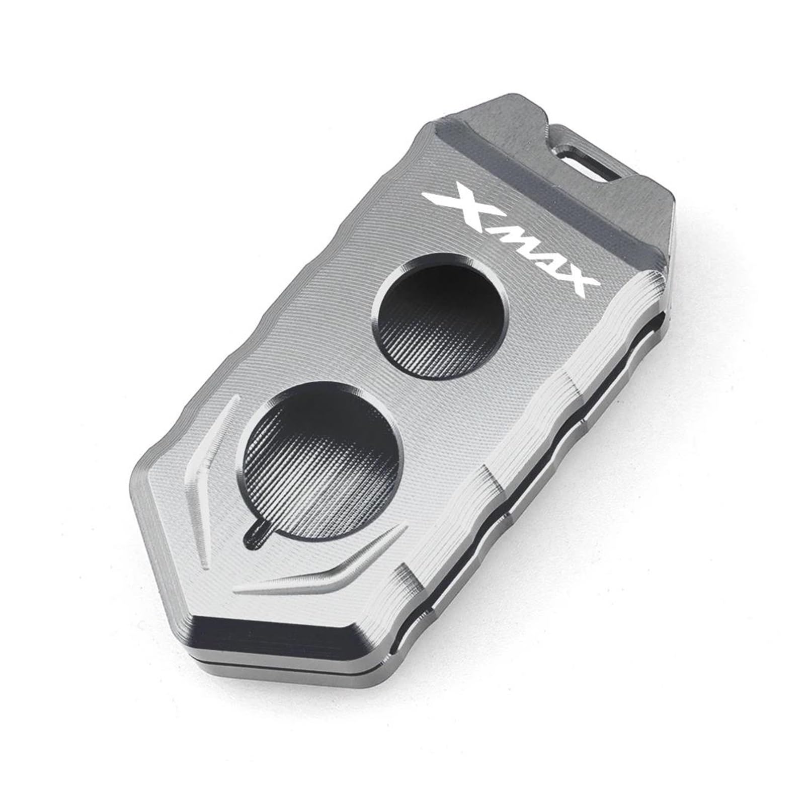 SchlüSselschutzhüLle Für YAM&AHA Xmax 300 125 250 400 2017-2020 Motorrad Schlüssel Abdeckung Shell Fall Xmax 250 Xmax 300 Xmax 125 Keychain Schlüsselring(Titanium) von AMASONY