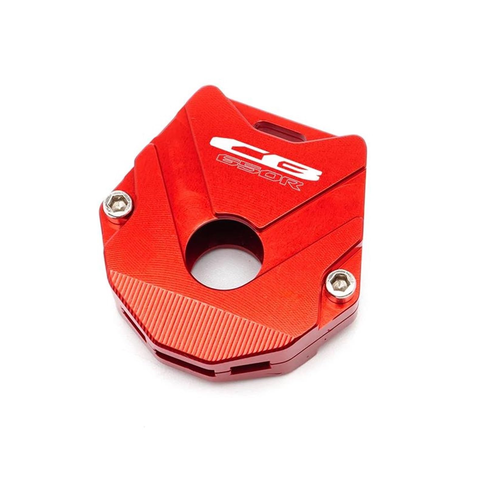 SchlüSselschutzhüLle Für ho&nda CB650R CB 650R CB650 R CB650R Motorrad CNC Schlüssel Abdeckung Fall Shell Schlüsselring Schlüssel Fall Shell Schutzhülle(Red) von AMASONY