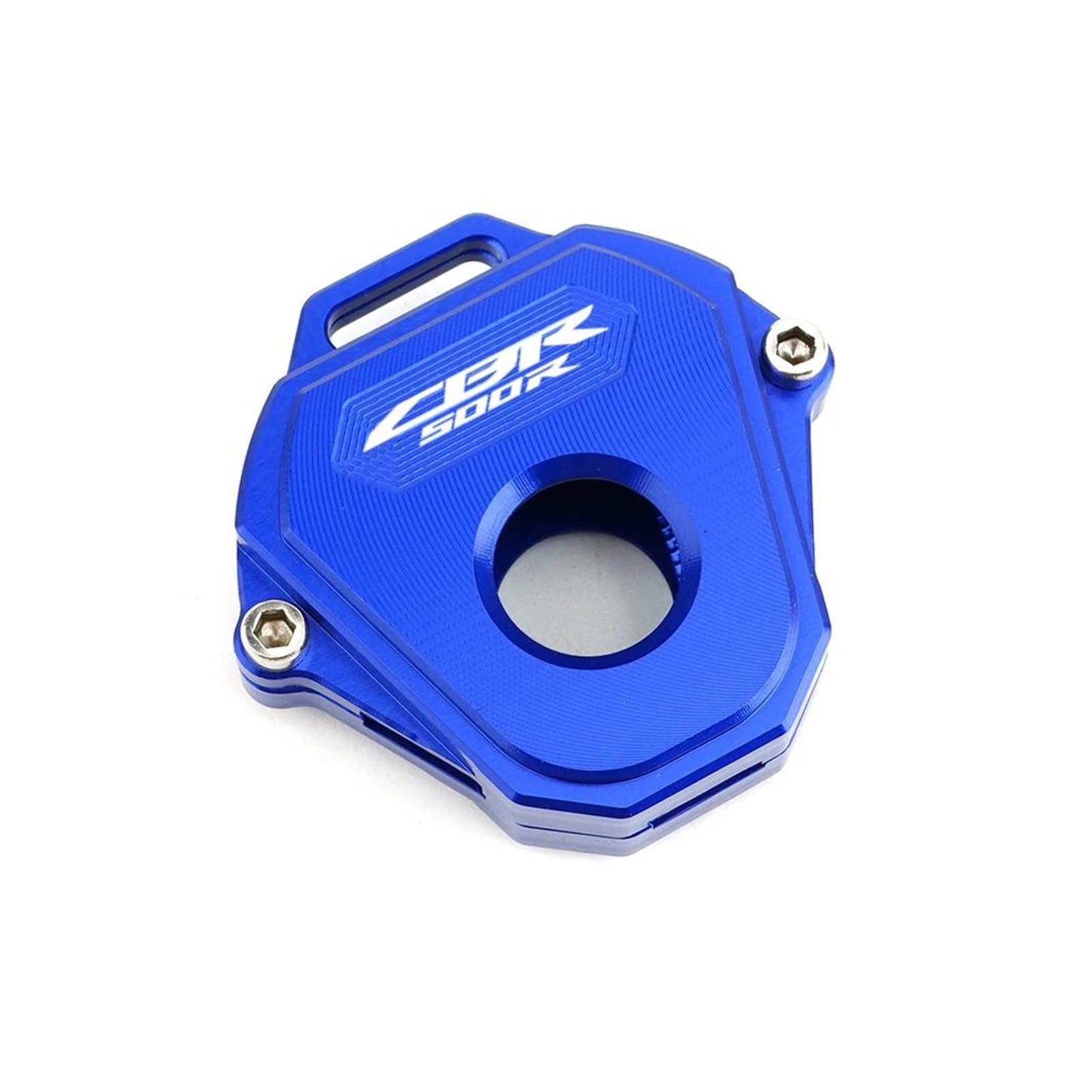 SchlüSselschutzhüLle Für ho&nda CBR500R CBR 500R 500 R Motorrad CNC Aluminium Schlüsselabdeckung Schale Gehäusekappe Schutz (ohne Chip)(Blue) von AMASONY