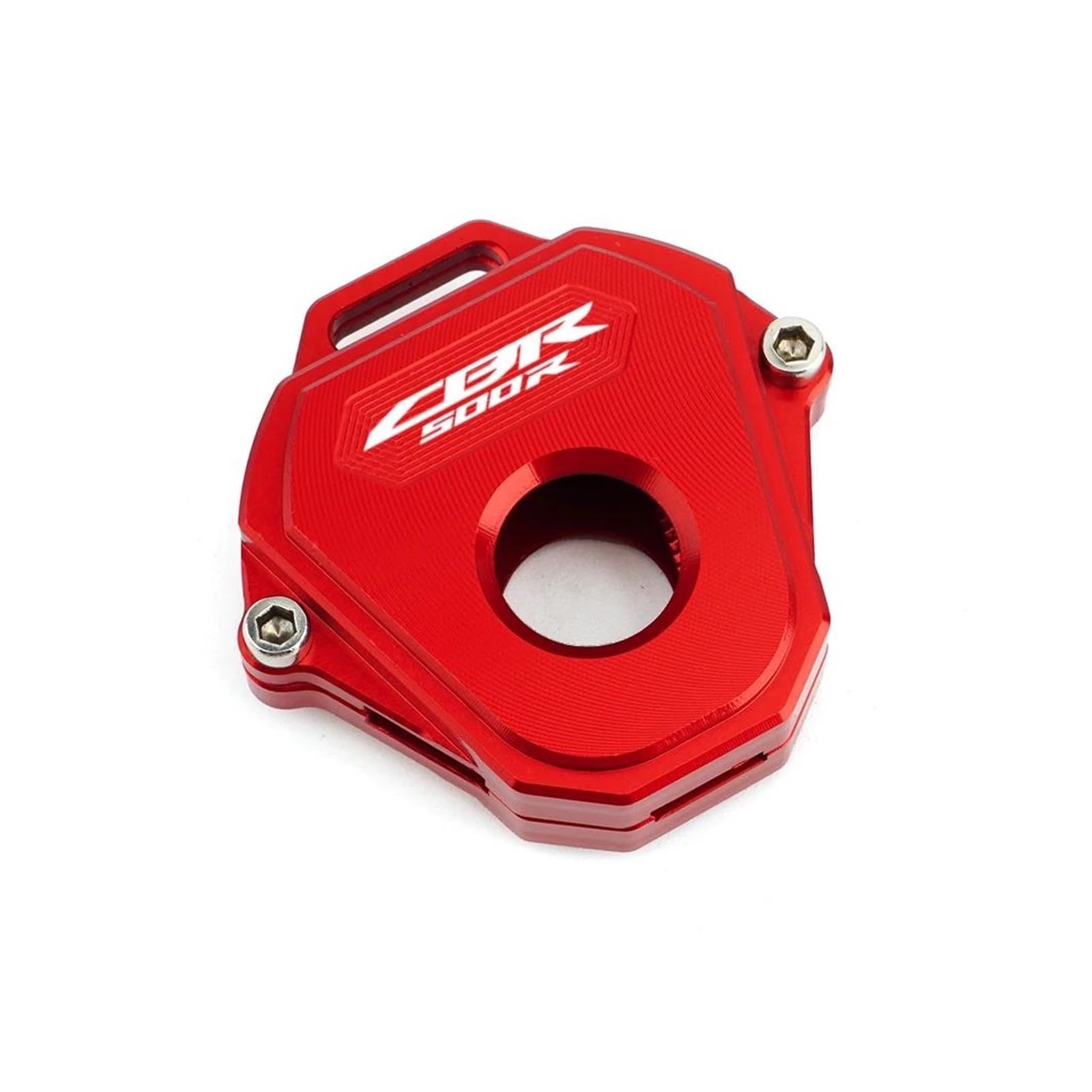 SchlüSselschutzhüLle Für ho&nda CBR500R CBR 500R 500 R Motorrad CNC Aluminium Schlüsselabdeckung Schale Gehäusekappe Schutz (ohne Chip)(Red) von AMASONY