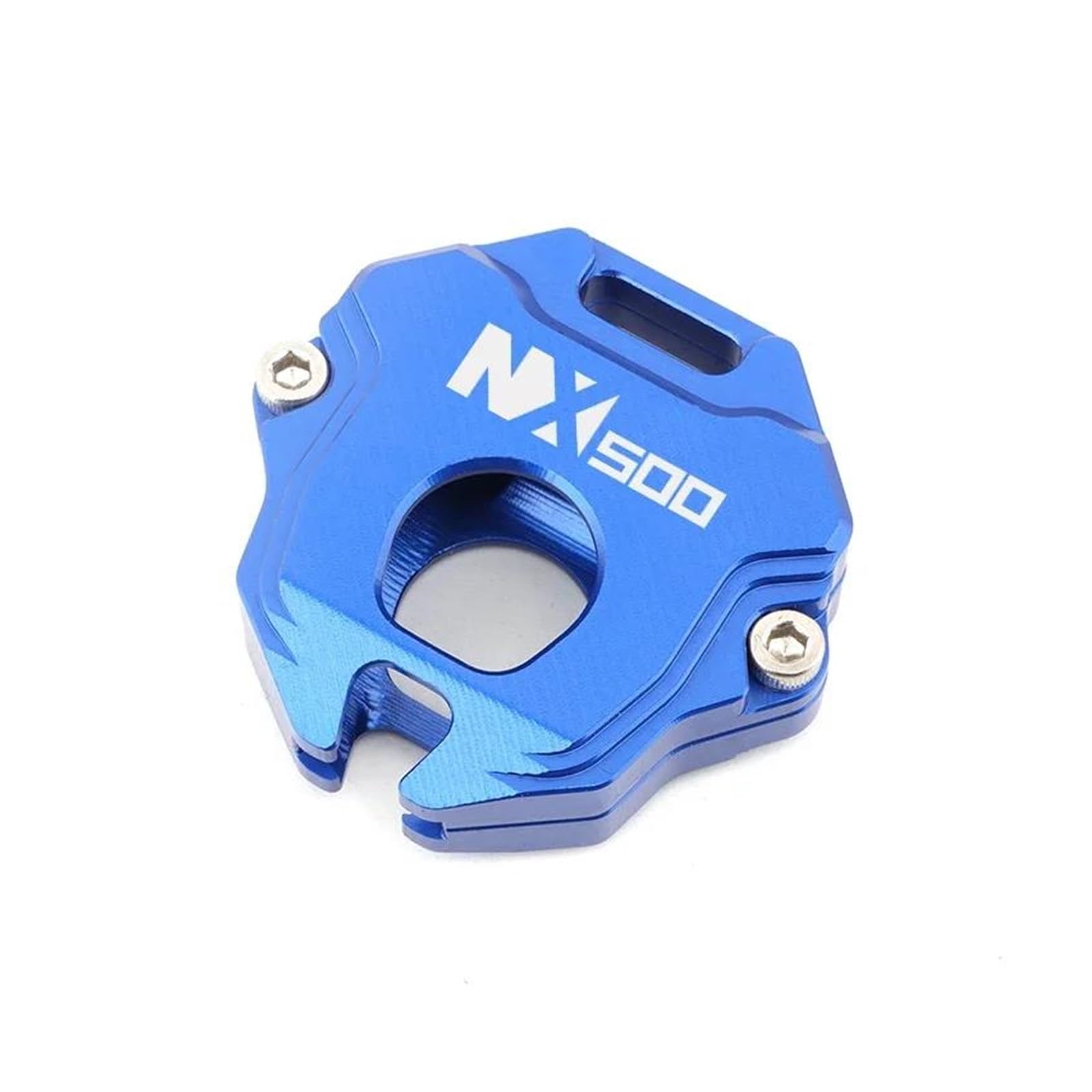 SchlüSselschutzhüLle Für ho&nda ho&nda NX500 NX 500 N X500 500X 2024 2025 Motorrad Stickerei Schlüsselring Schlüssel Kette Abdeckung Fall Shell(Blue) von AMASONY