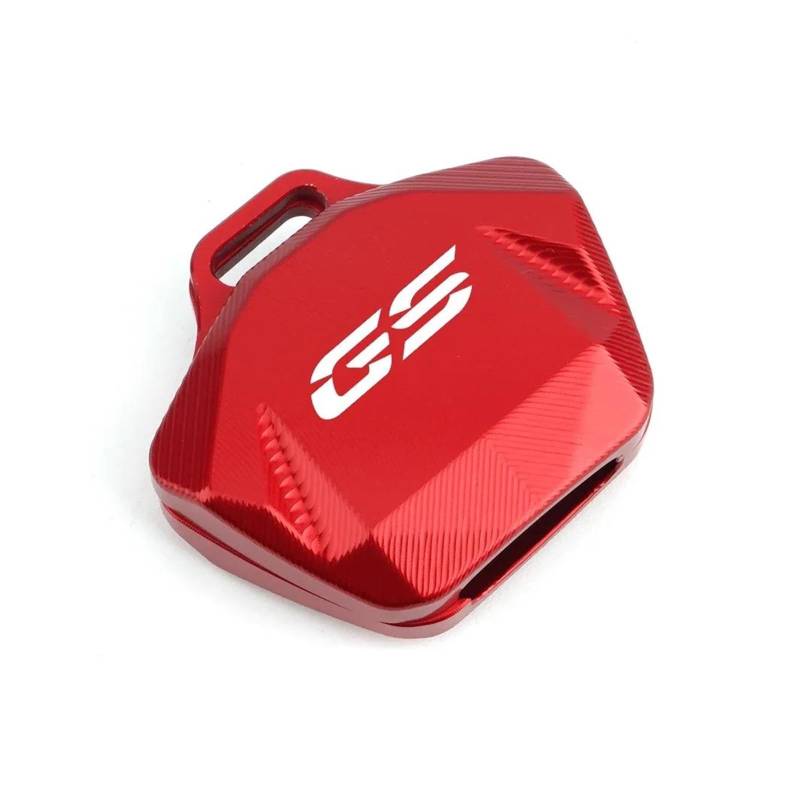 SchlüSselschutzhüLle Motorrad CNC Keychain Schlüssel Fall Abdeckung Shell Für BM&W R1200GS R1250GS G310GS F700GS F750GS F800GS F850GS(Red) von AMASONY