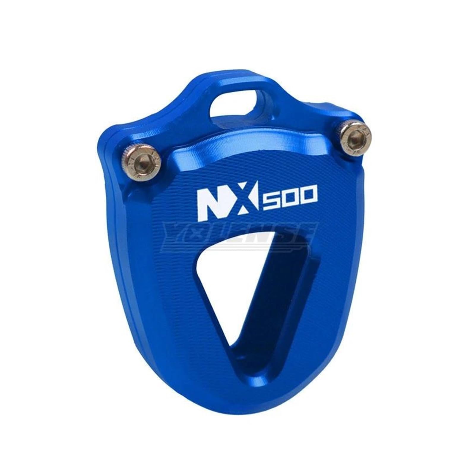 SchlüSselschutzhüLle Motorrad CNC Schlüssel Abdeckung Fall Shell Schlüssel Schutz Für HO&NDA NX500 NX 500 2023-2025(Blue) von AMASONY