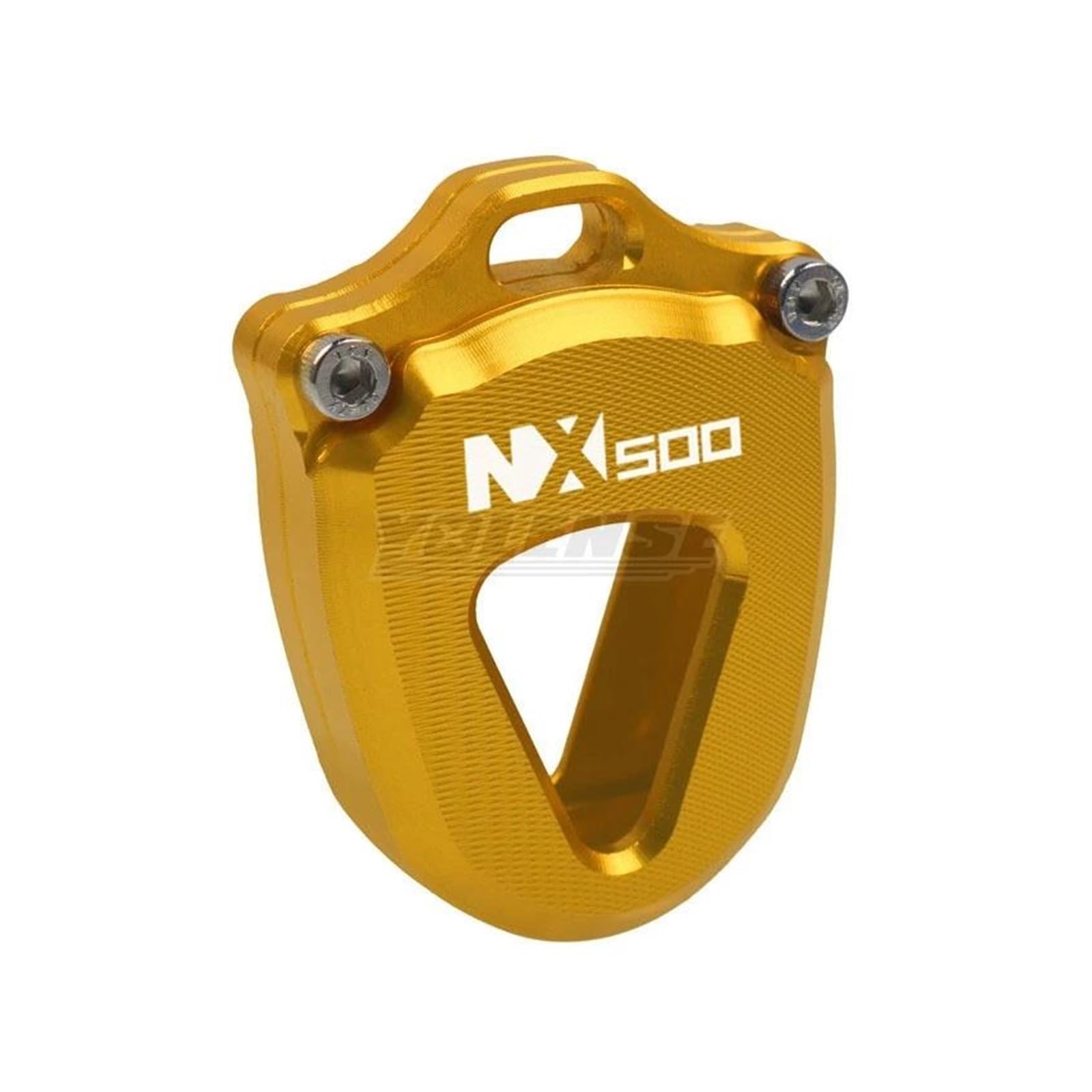 SchlüSselschutzhüLle Motorrad CNC Schlüssel Abdeckung Fall Shell Schlüssel Schutz Für HO&NDA NX500 NX 500 2023-2025(Gold) von AMASONY