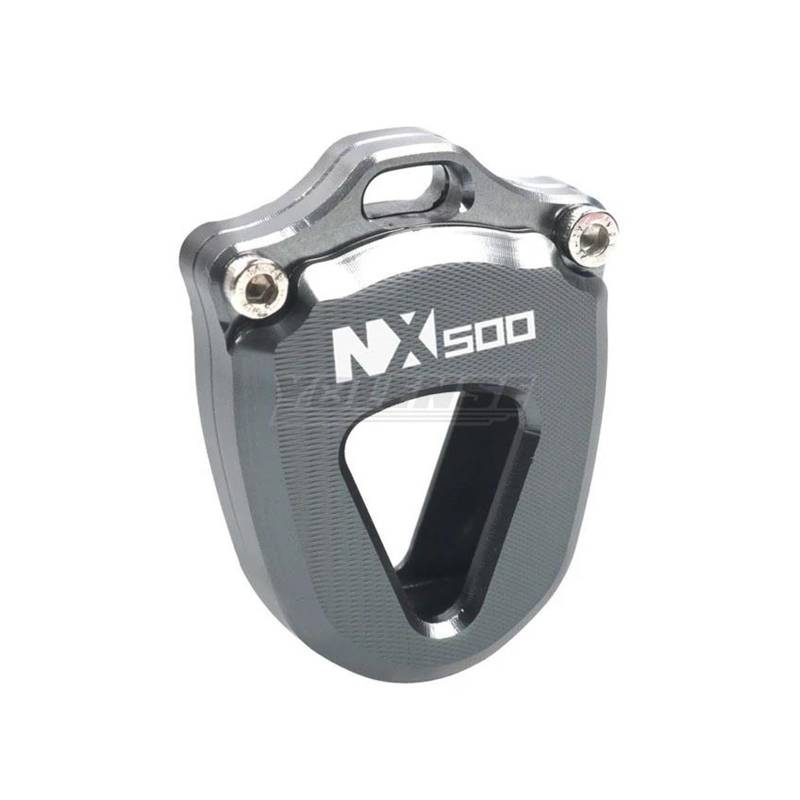 SchlüSselschutzhüLle Motorrad CNC Schlüssel Abdeckung Fall Shell Schlüssel Schutz Für HO&NDA NX500 NX 500 2023-2025(Gray) von AMASONY