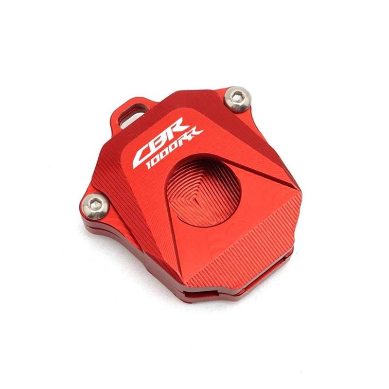 SchlüSselschutzhüLle Motorrad CNC Schlüssel Abdeckung Fall Shell Schlüssel Schutz Keychain Für ho&nda CBR1000RR CBR 1000 RR CBR-1000RR 2008-2021(Red) von AMASONY