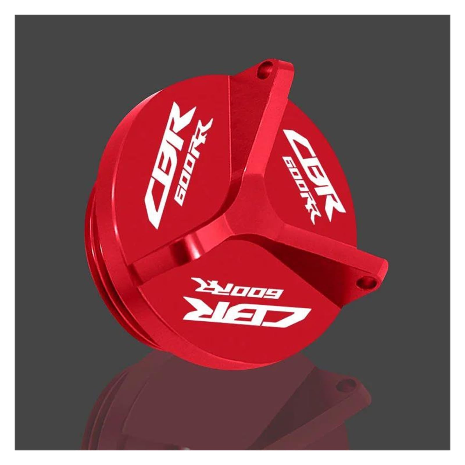 Schutzhülle Für HO&NDA CBR1000RR 2008-2023 CBR600RR 2012-2020 Motorrad CNC M20 * 2,5 Motoröl Kappe Kraftstoff Füllstoff Kappe Schutz(Red) von AMASONY