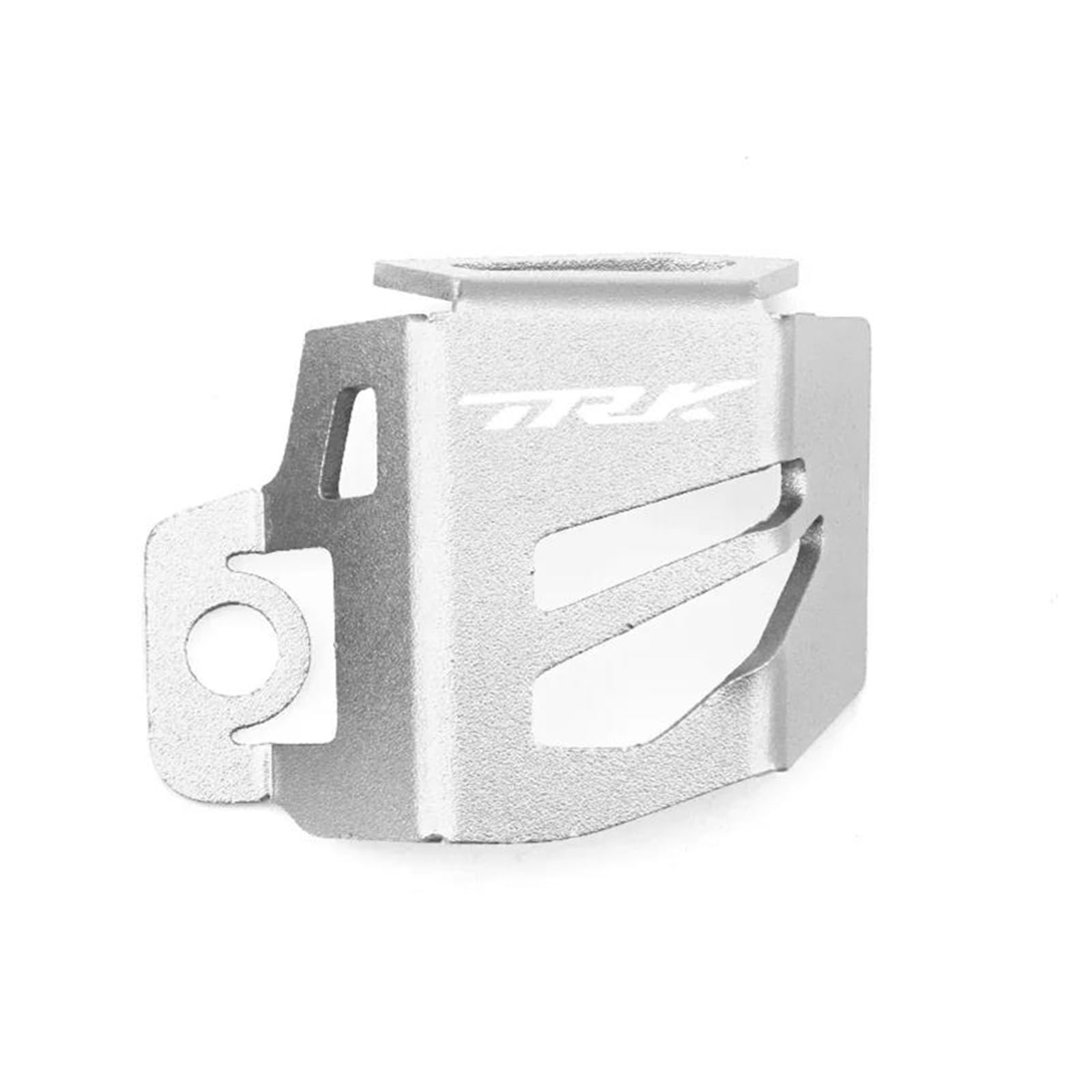 Schutzhülle Für TRK 702X TRK 702 TRK702X 2023 2024 Motorrad Hinten Brems Flüssigkeit Reservoir Schutz Abdeckung Tank Öl Tasse Schutz(Silver) von AMASONY