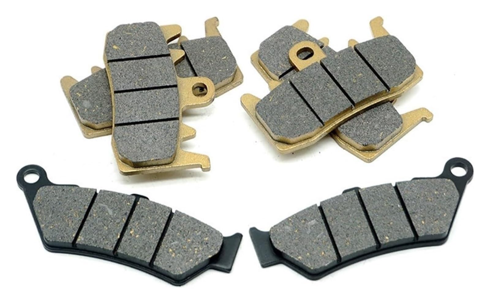 Dirt Bike Bremsbeläge Für BM&W R1200RT 2014-2018 R1200 R 1200 RT Für Tou&ring Motorrad Vorne Hinten Bremsbeläge Kit Set(Front Rear Pads) von AMBMREDPEV