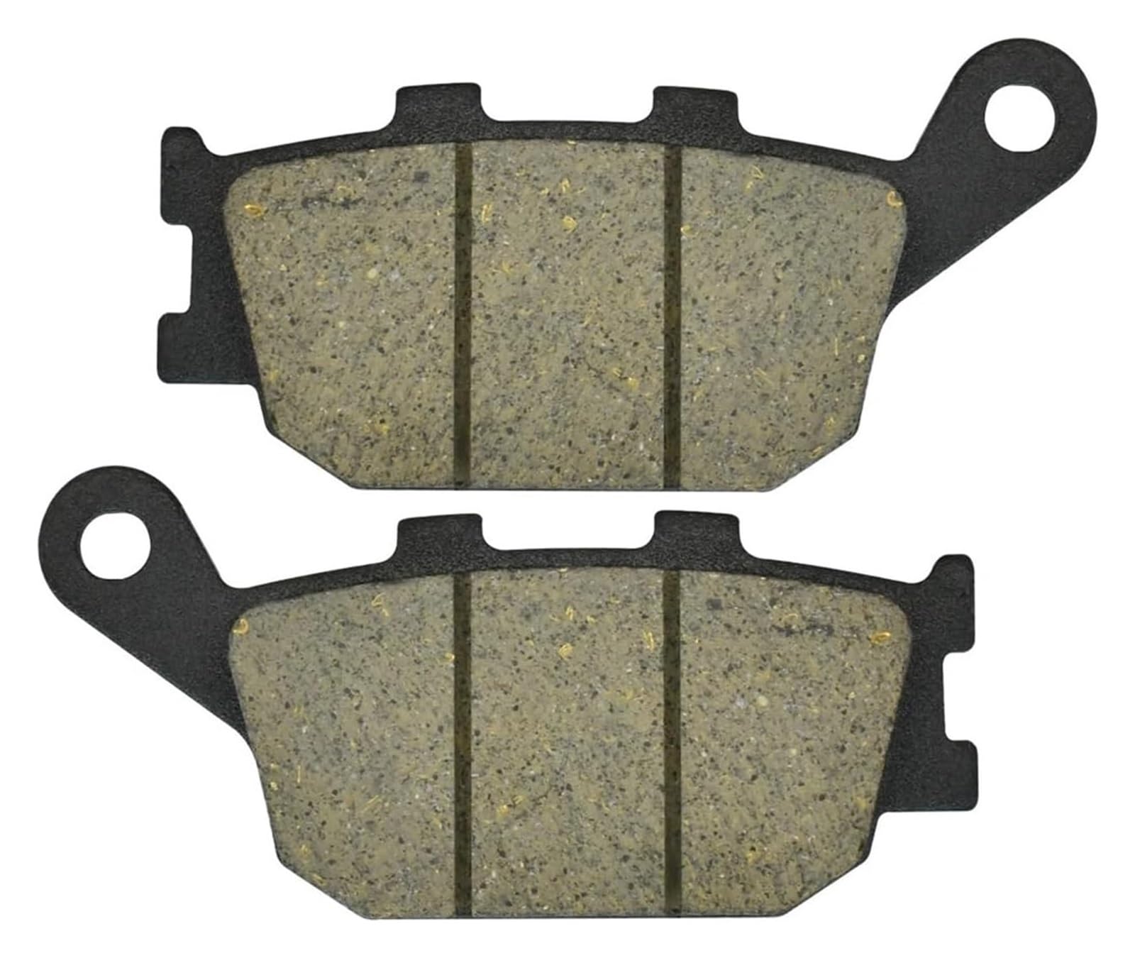 Dirt Bike Bremsbeläge Für CBR6OORR 2005 2006 CBR1000 RR 2004 2005 Motorrad Teile Vorne Und Hinten Bremsbeläge KitBrake Disk(1 Pair Rear) von AMBMREDPEV