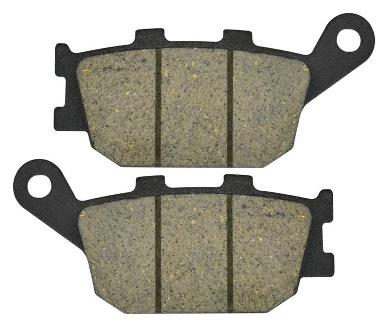 Dirt Bike Bremsbeläge Für CBR6OORR CBR6OORR 2005 2006 CBR100ORR CBR1000 RR 2004 2005 Motorrad Teile Vorne Hinten Bremsbeläge KitBrake Disk(1 Pair Rear) von AMBMREDPEV