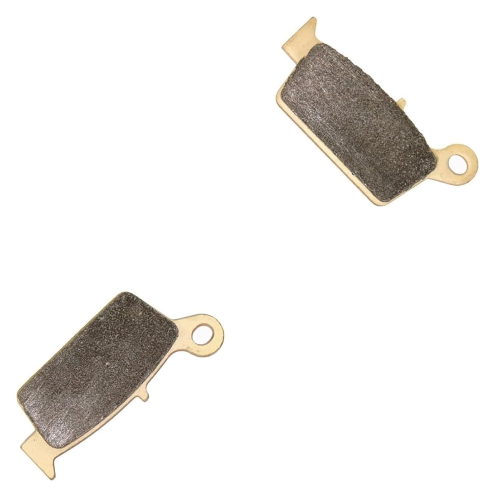 Dirt Bike Bremsbeläge Für CR125 Für CR250 Für CR500 Für Supermotard Mit 320 Mm 1995-2003 Bremsbelag Set Motorrad Bremsbeläge(Sintered Rear Pads) von AMBMREDPEV